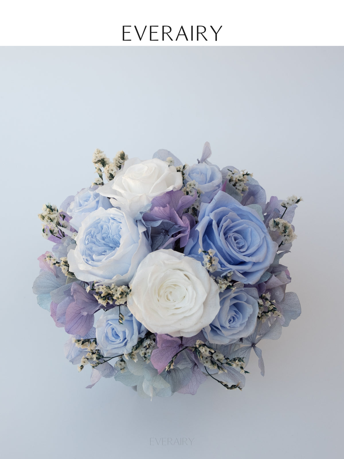 Azure Reverie - Preserved Flower Arrangement - Medium
