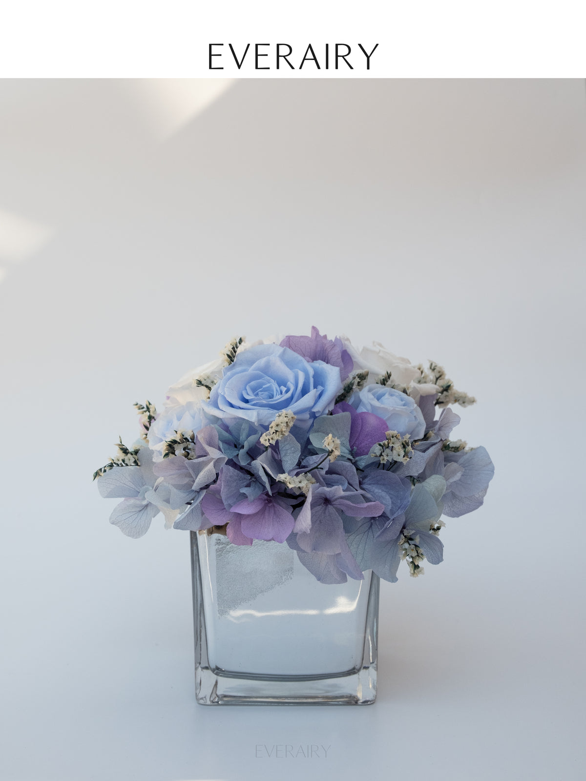 Azure Reverie - Preserved Flower Arrangement - Medium