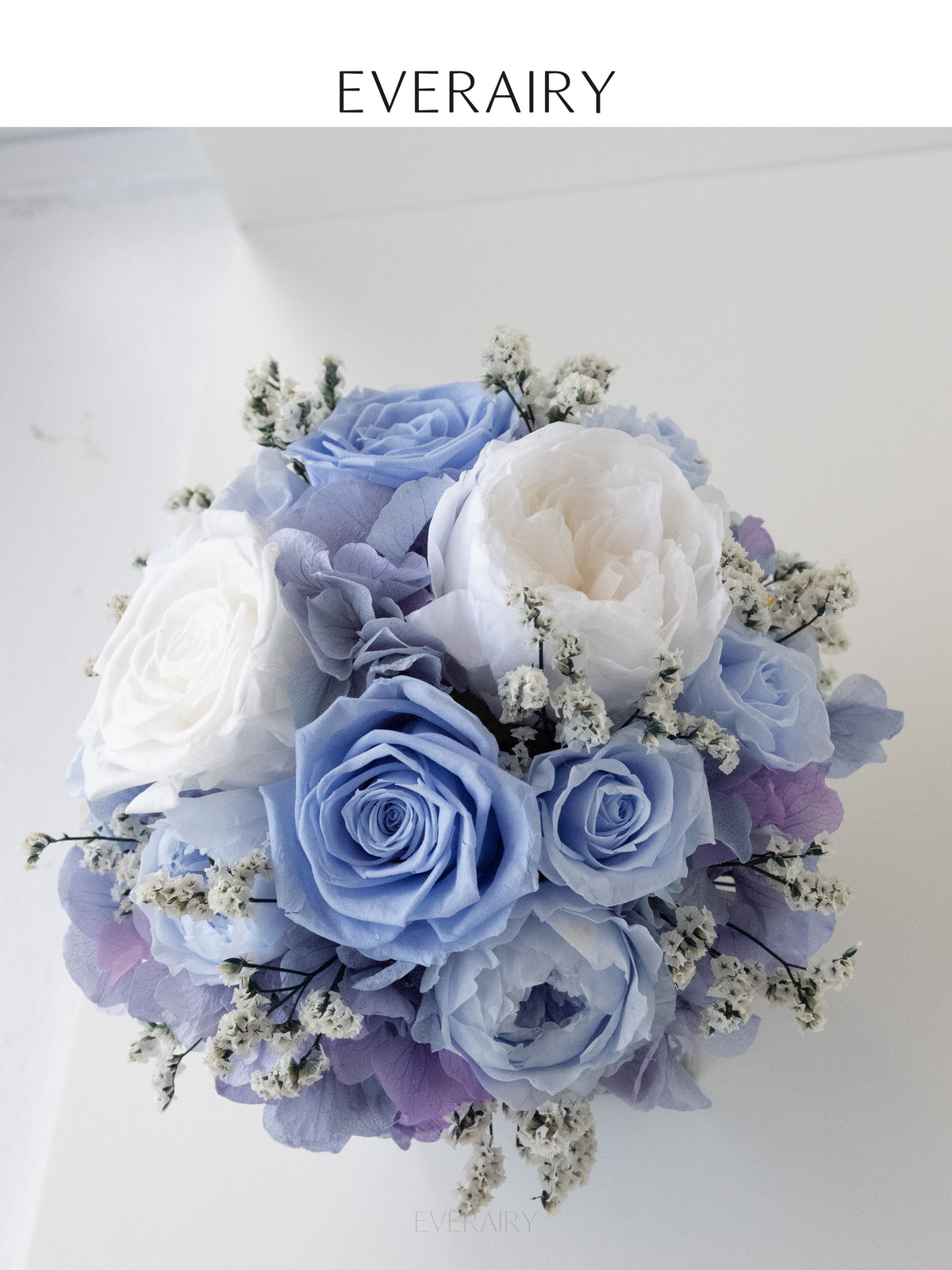Azure Reverie - Preserved Flower Arrangement - Large