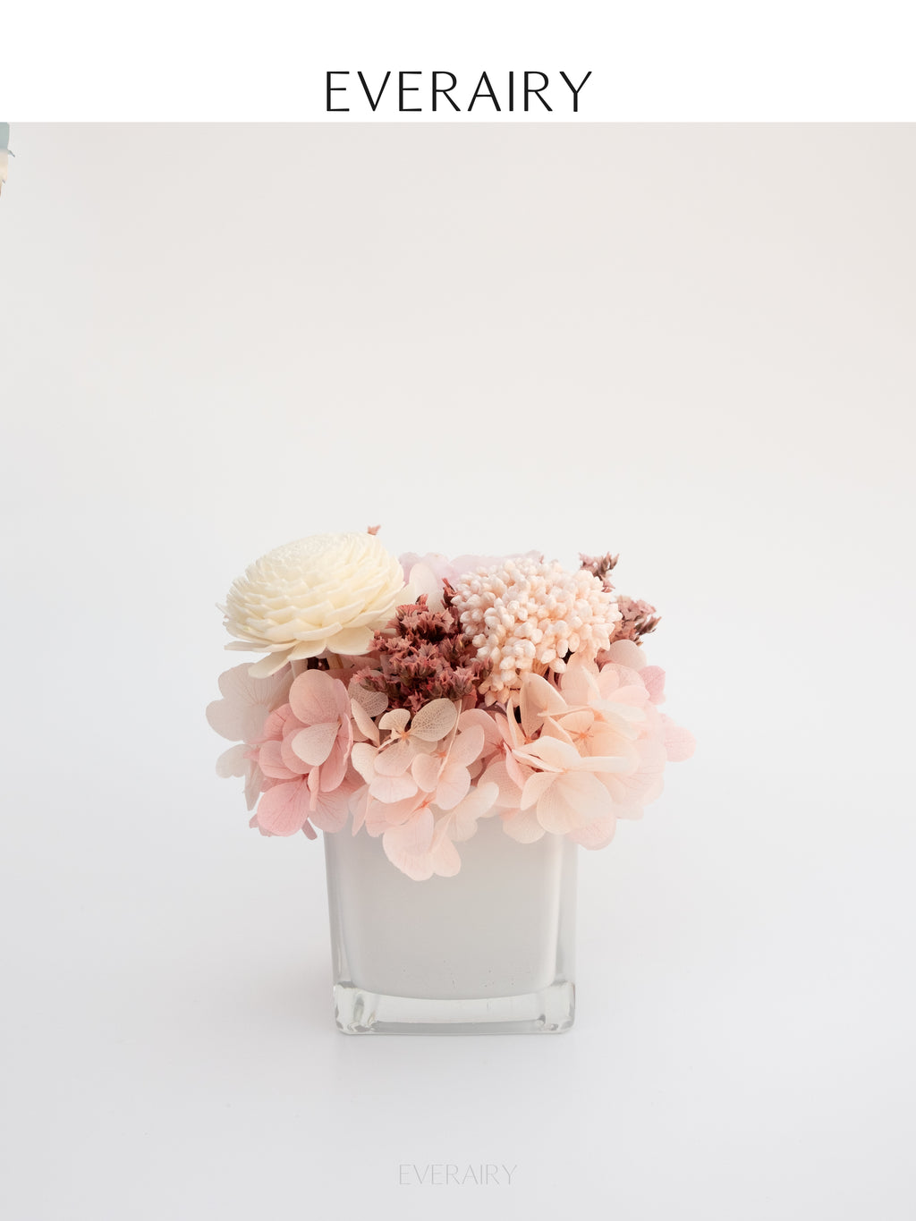Blush Solace - Preserved Flower Arrangement