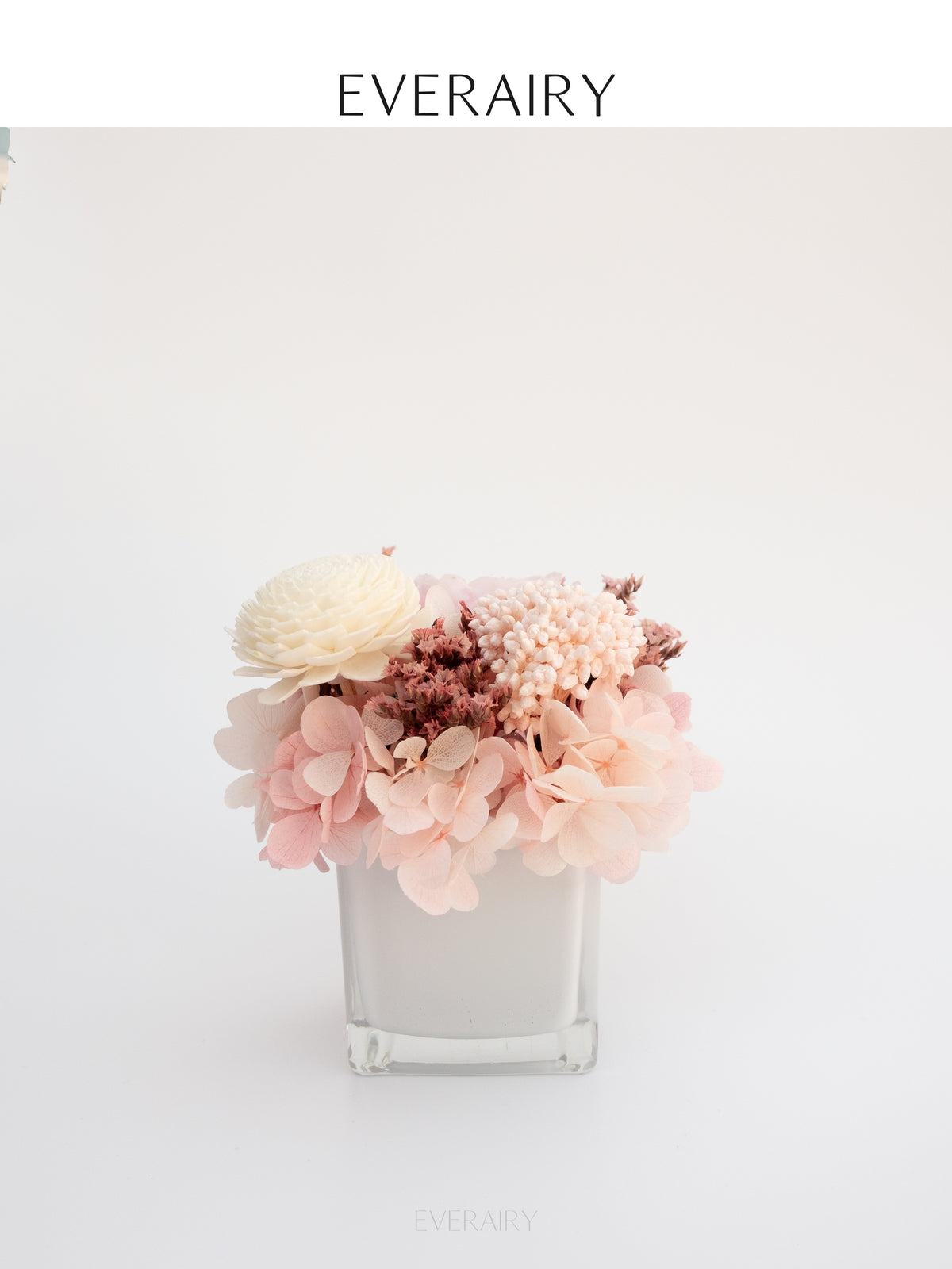 Blush Solace - Preserved Flower Arrangement