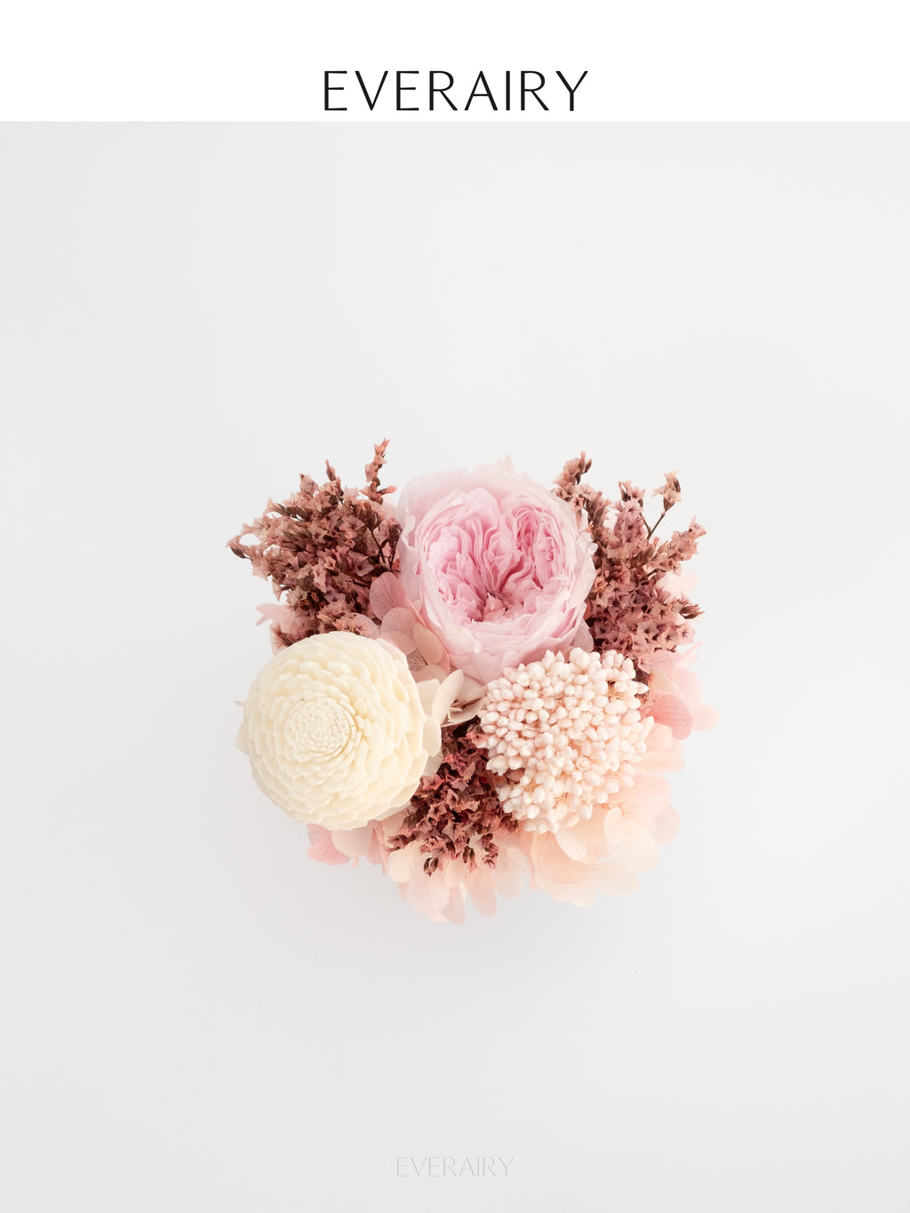 Blush Solace - Preserved Flower Arrangement