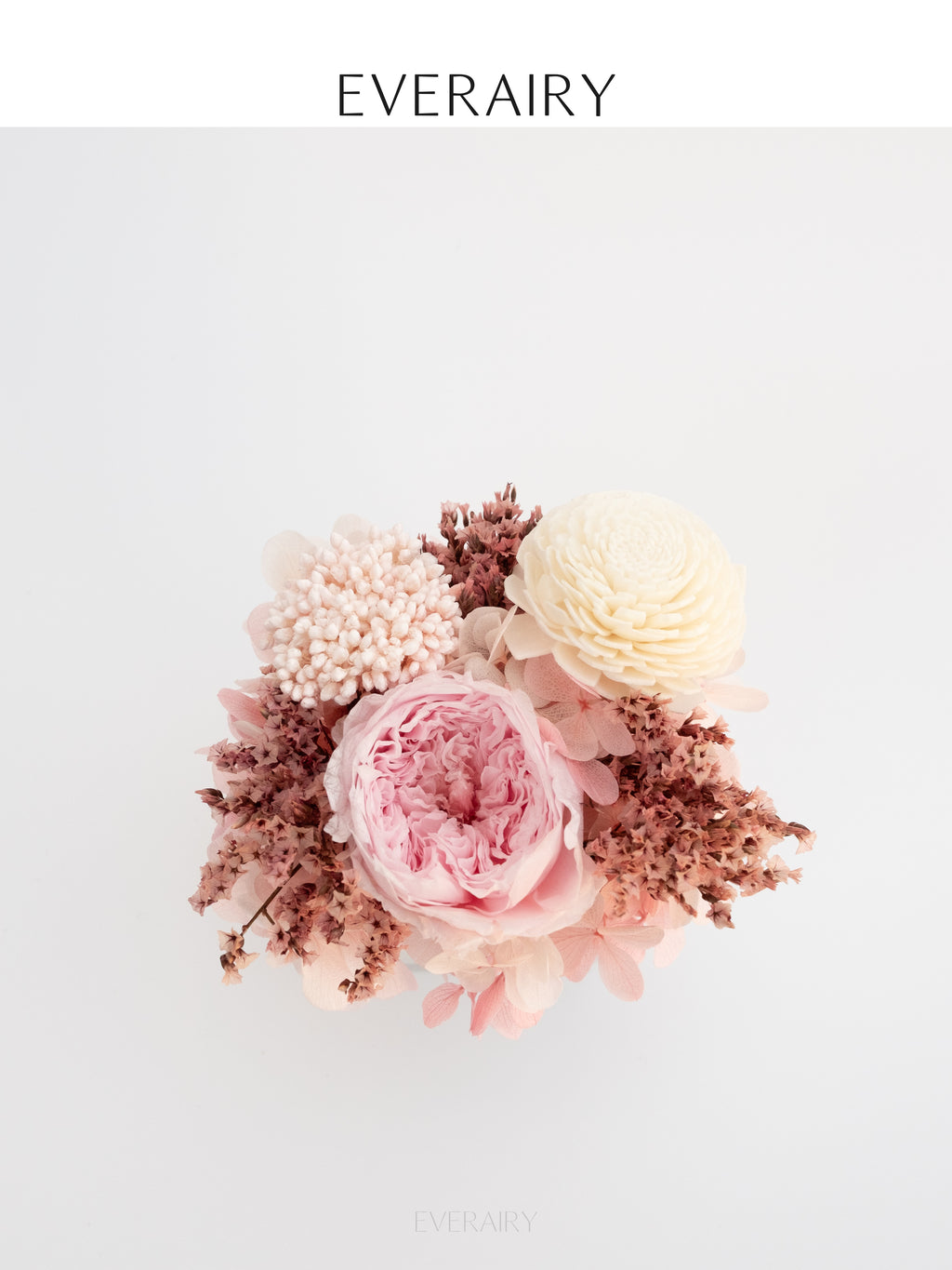 Blush Solace - Preserved Flower Arrangement