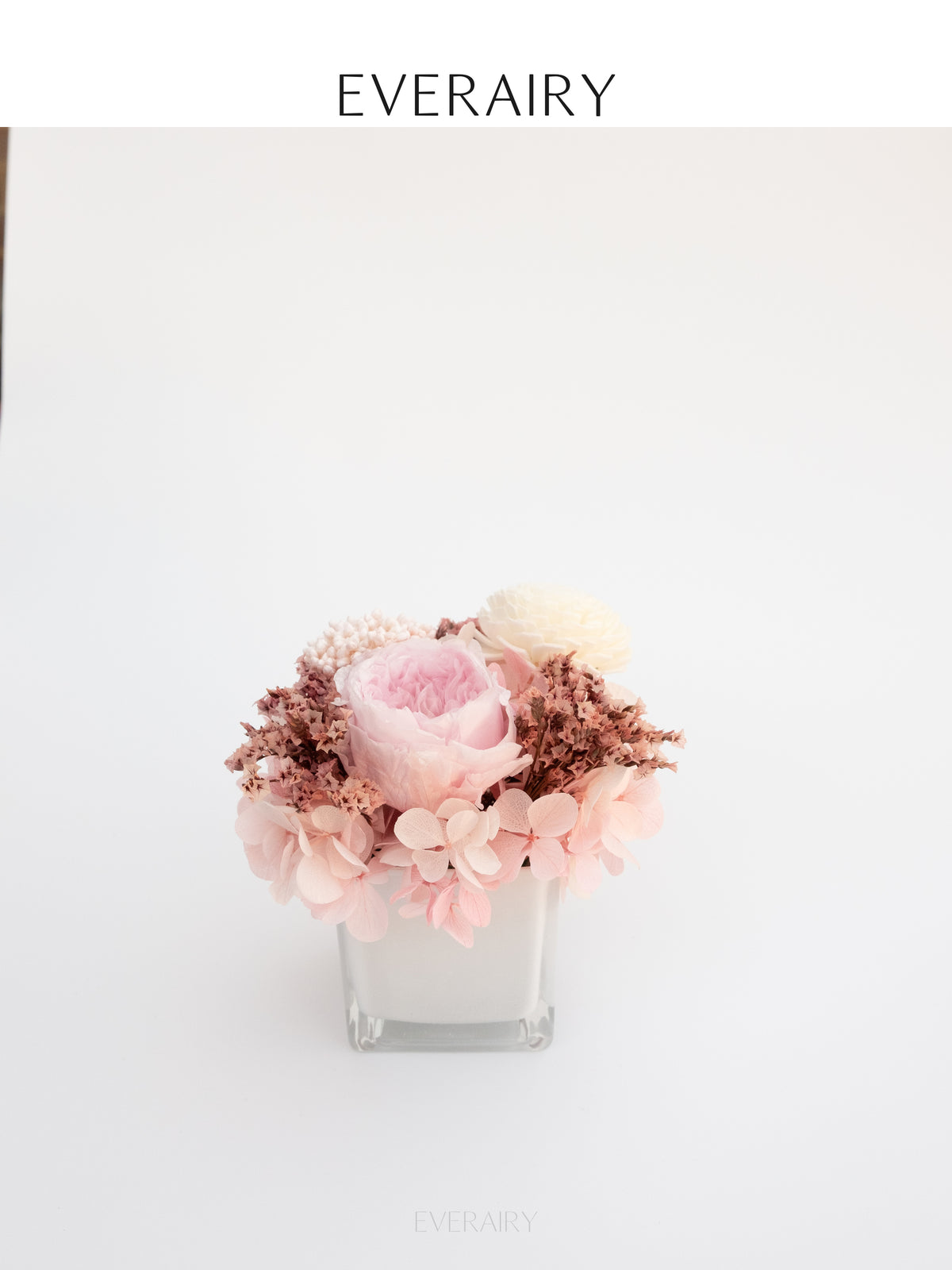 Blush Solace - Preserved Flower Arrangement
