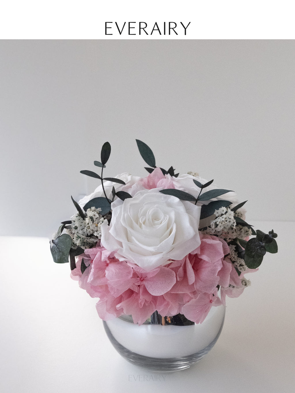Ivory Halo - Preserved Flower Arrangement