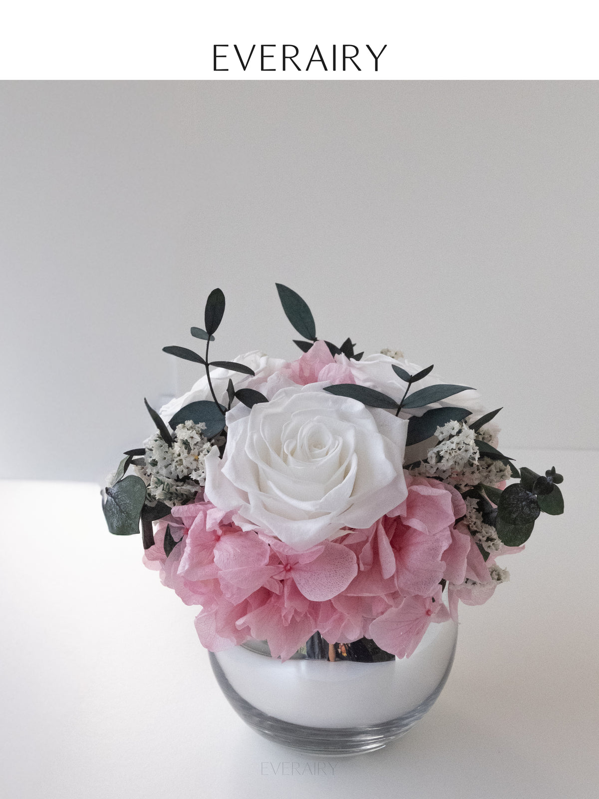 Ivory Halo - Preserved Flower Arrangement