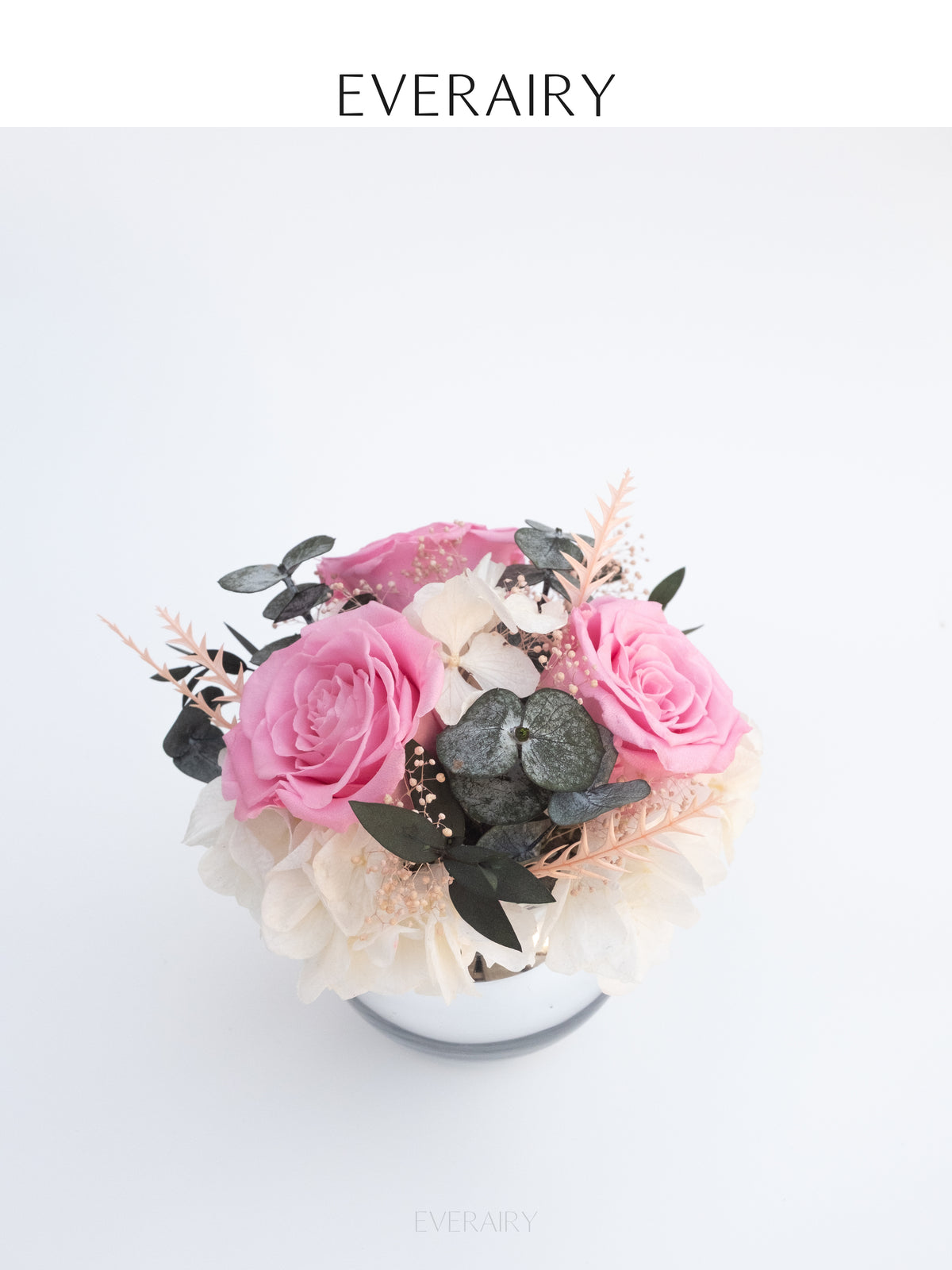 Blush Halo - Preserved Flower Arrangement