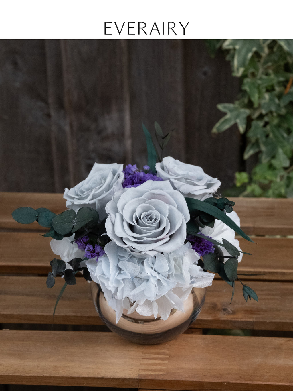 Silver Sky - Preserved Flower Arrangement