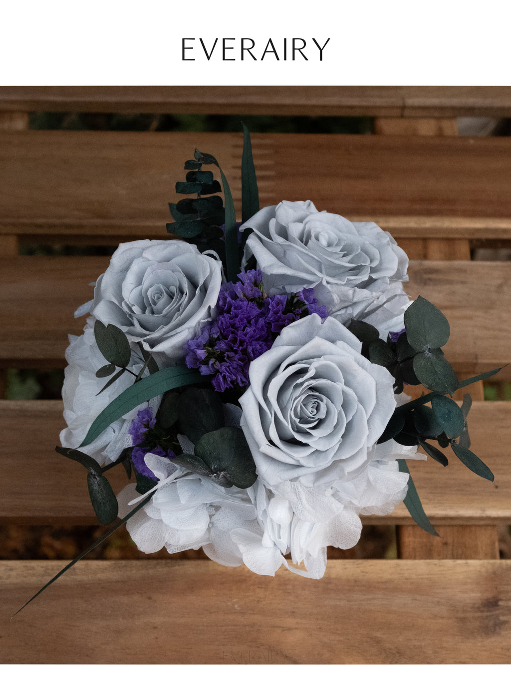 Silver Sky - Preserved Flower Arrangement