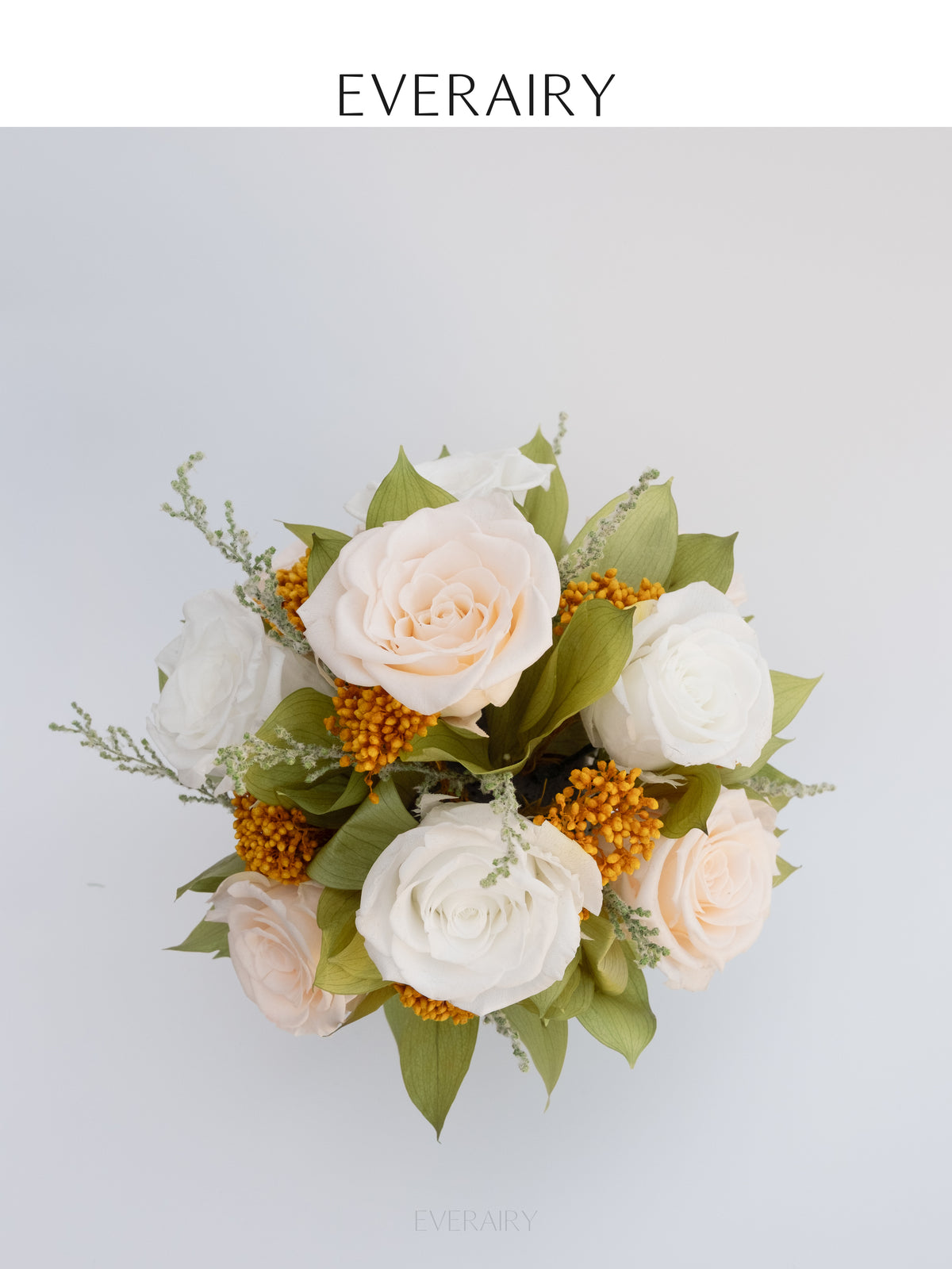 Champagne Parterre - Preserved Flower Arrangement