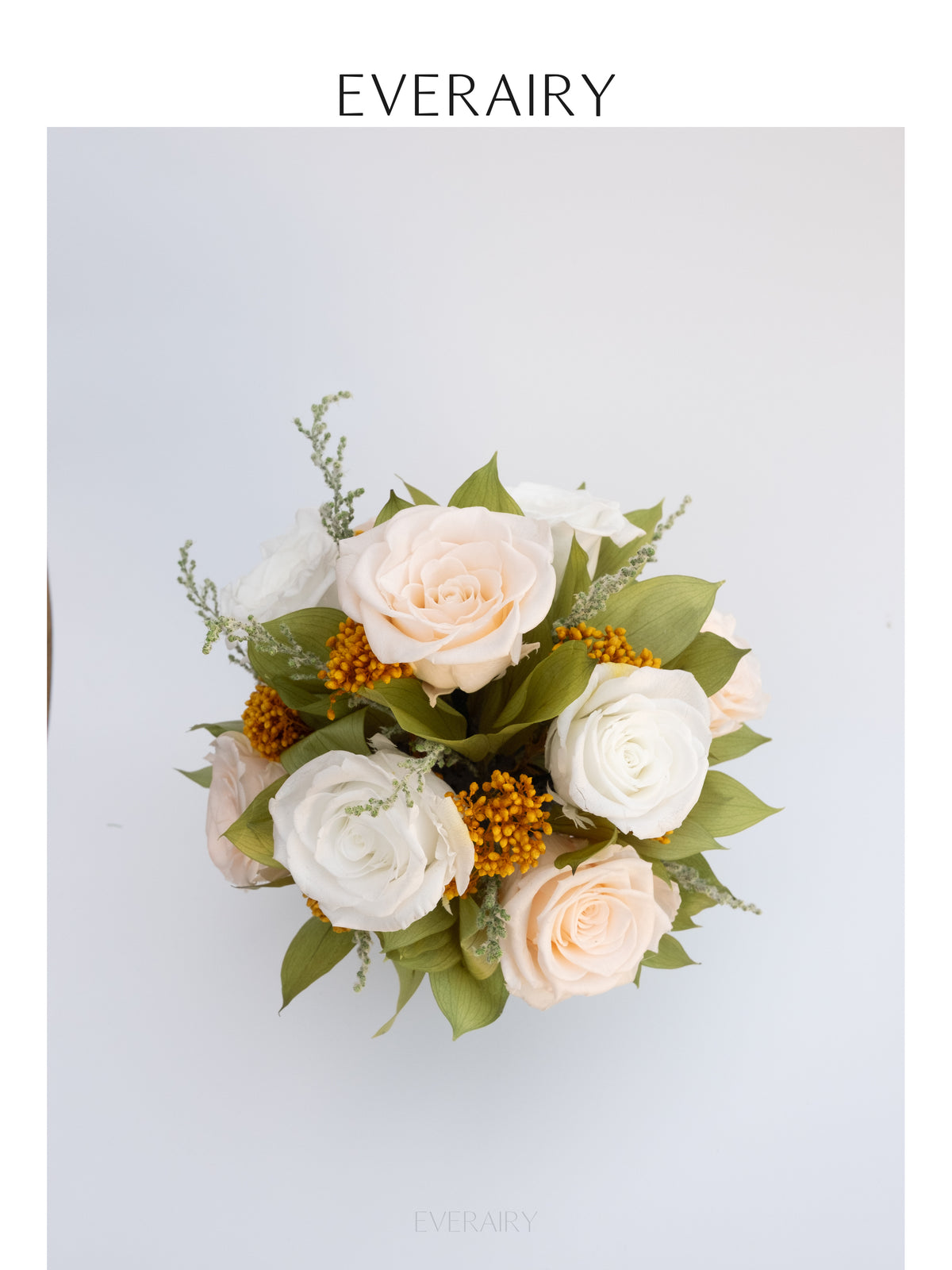Champagne Parterre - Preserved Flower Arrangement
