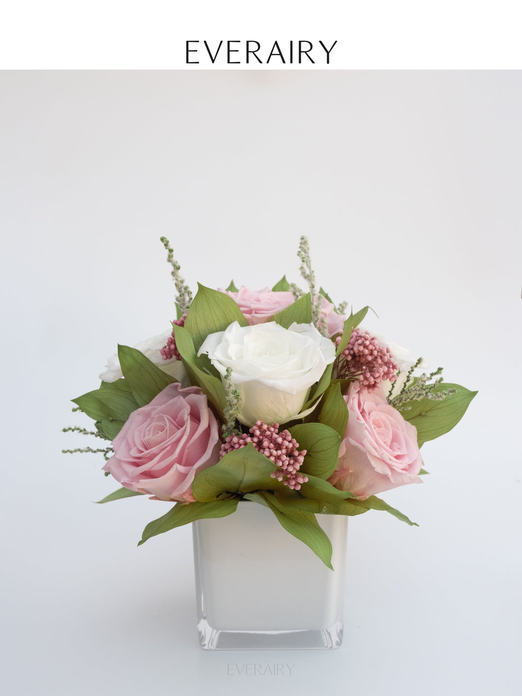 Blush Parterre - Preserved Flower Arrangement