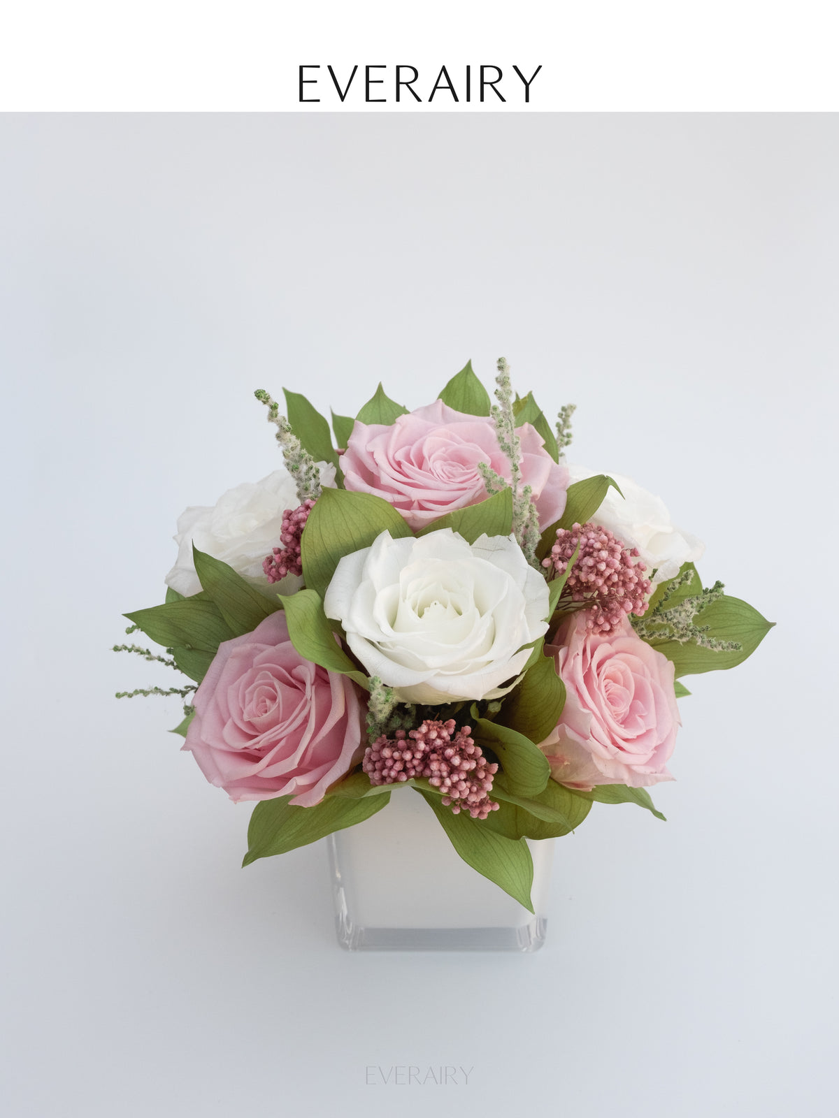 Blush Parterre - Preserved Flower Arrangement