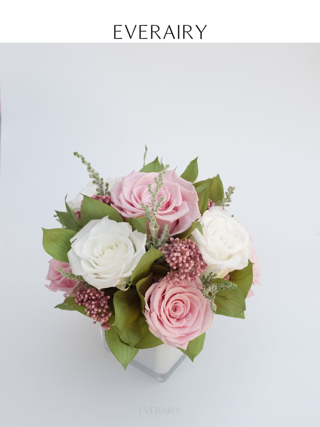 Blush Parterre - Preserved Flower Arrangement
