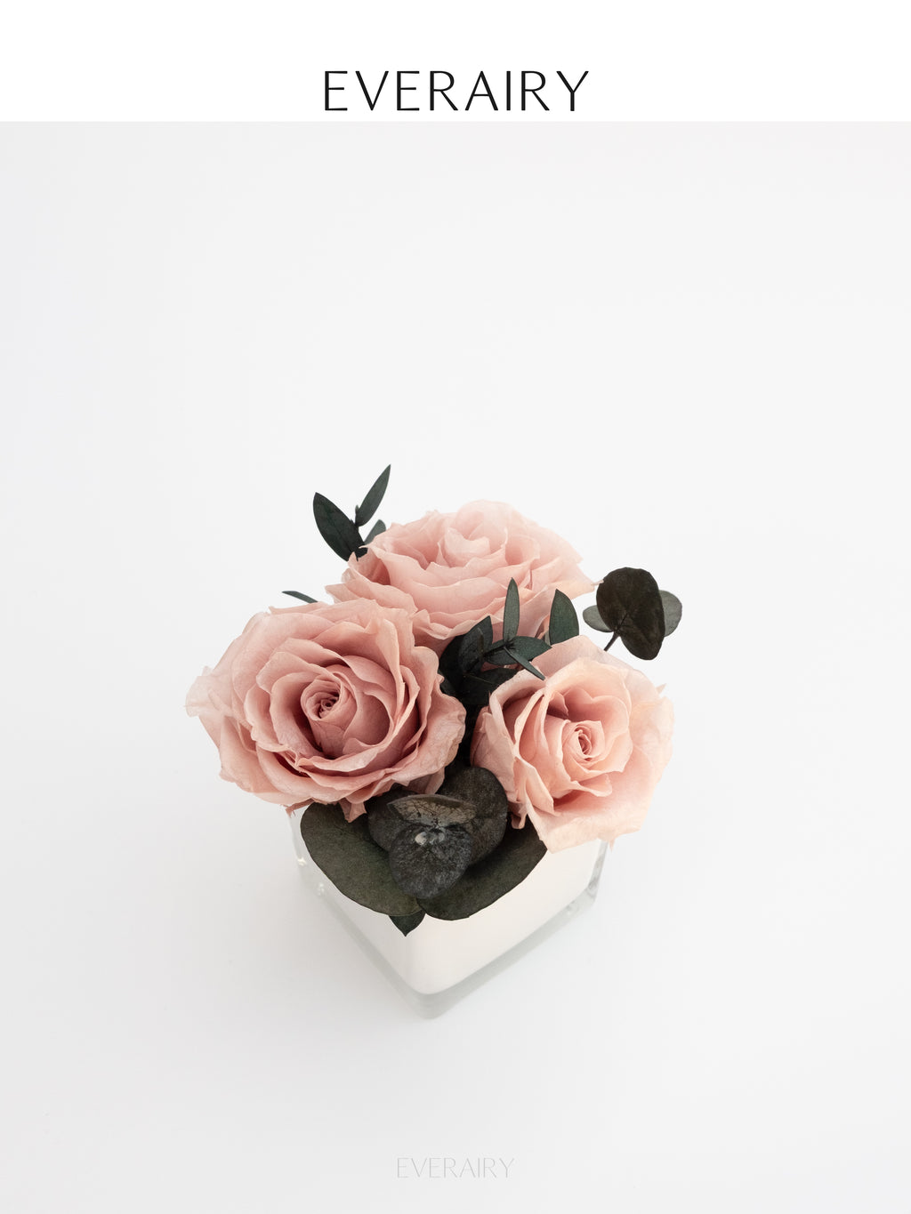 Rosy Note - Preserved Flower Arrangement