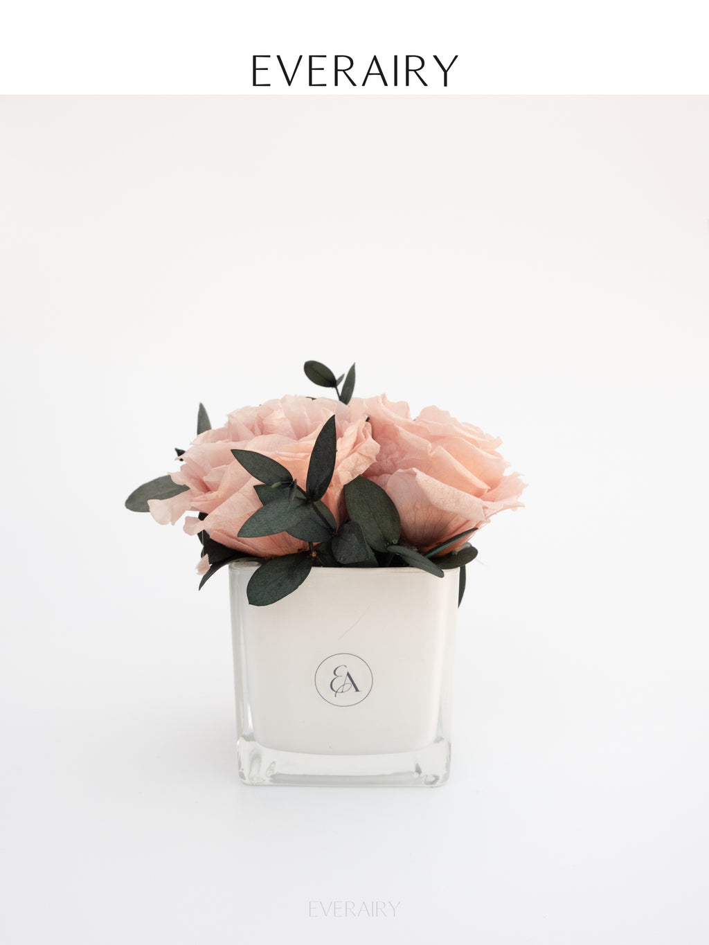 Rosy Note - Preserved Flower Arrangement