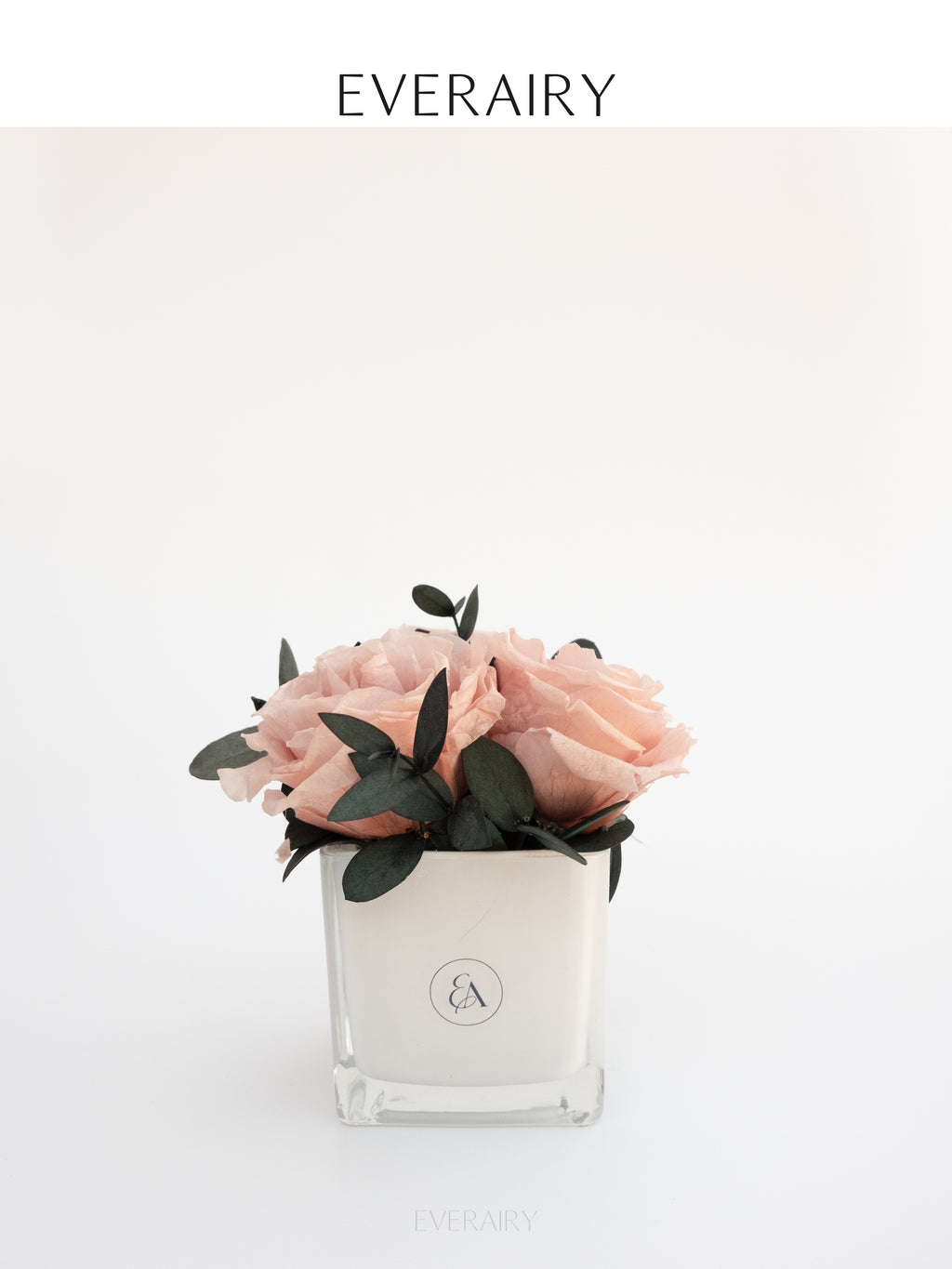 Rosy Note - Preserved Flower Arrangement