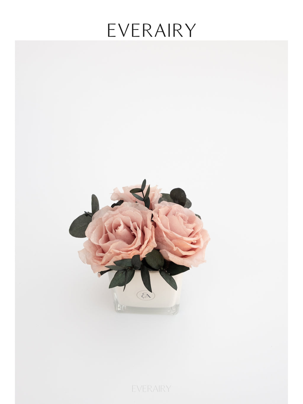 Rosy Note - Preserved Flower Arrangement