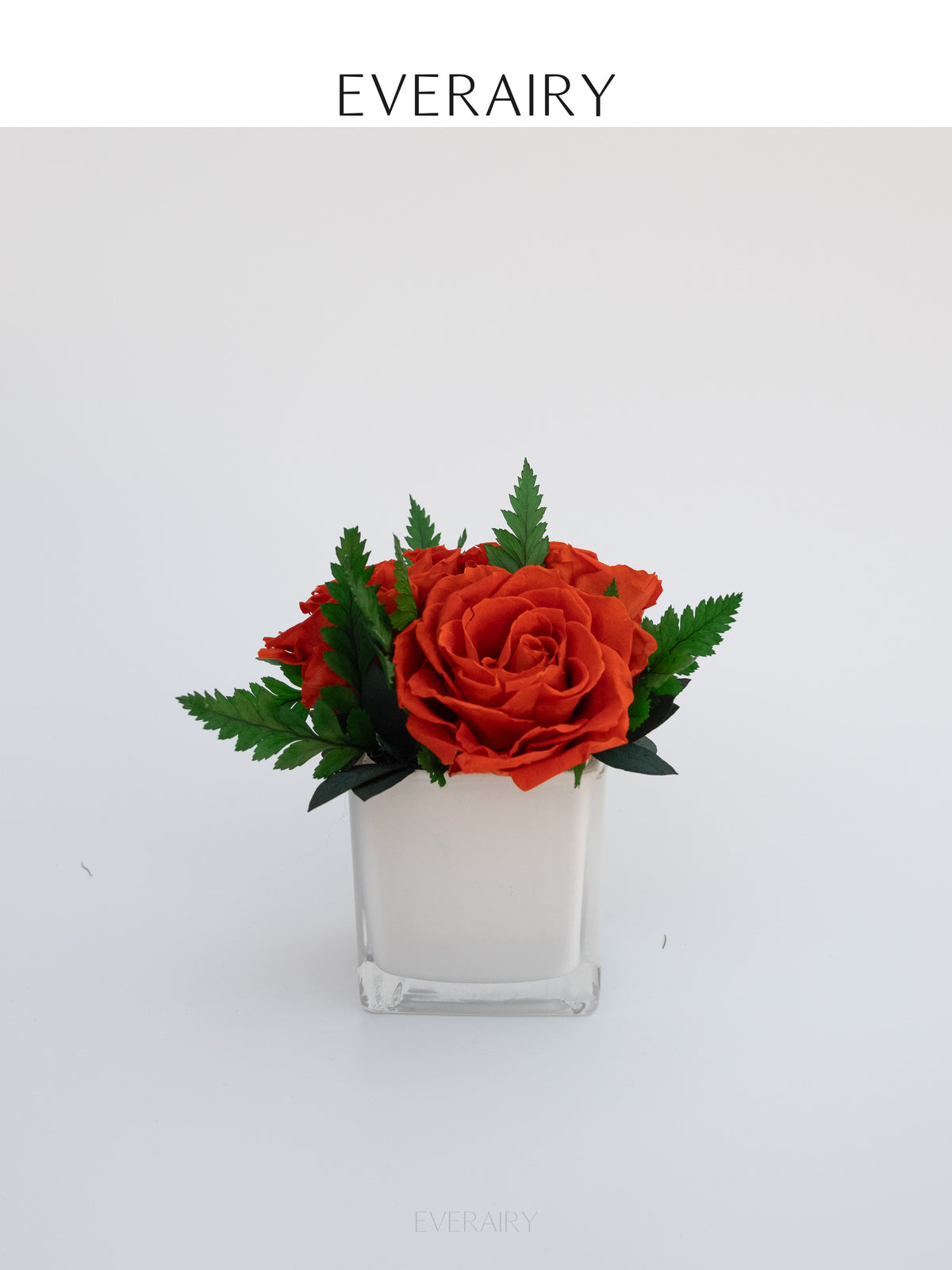 Tangerine Note - Preserved Flower Arrangement