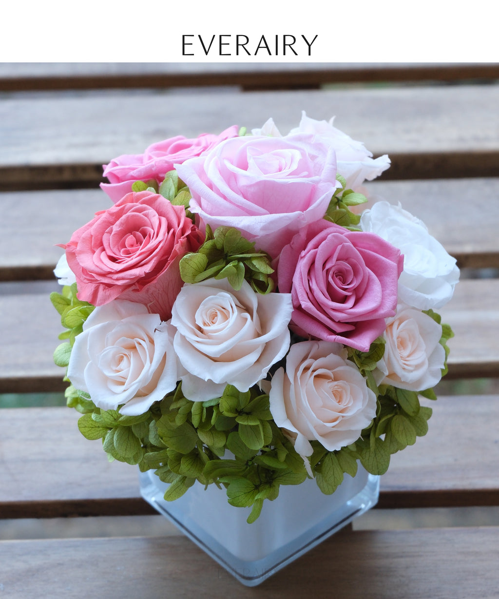 Olive Rose Tapestry - Preserved Flower Arrangement