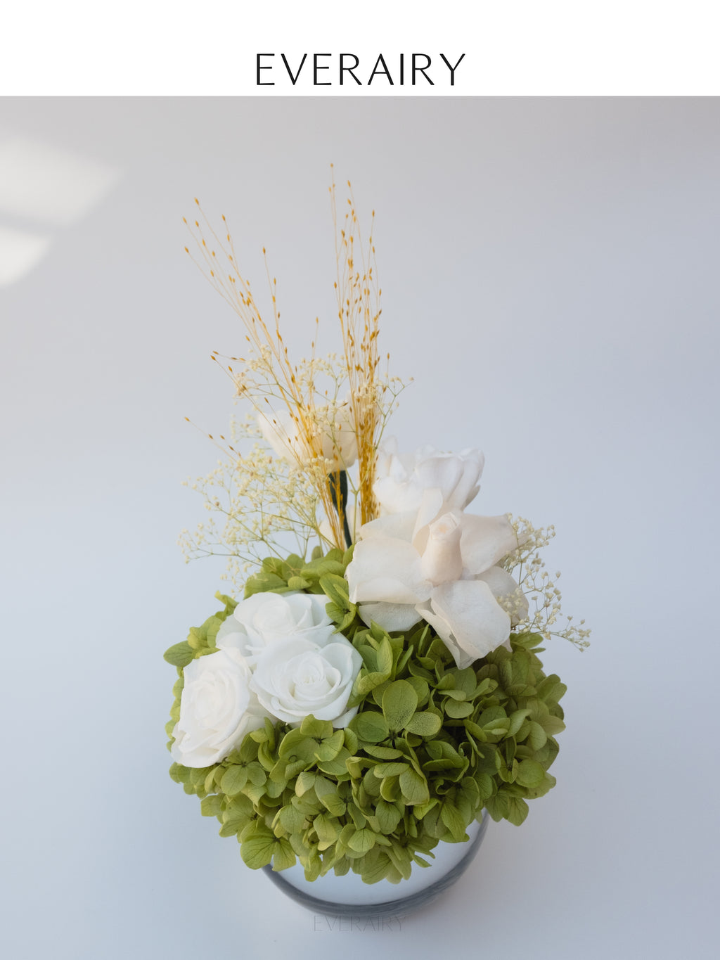 Gardenia Snow - Preserved Flower Arrangement