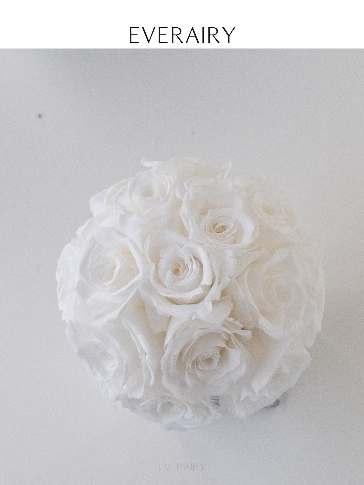 Ivory Embrace - Preserved Flower Arrangement - White