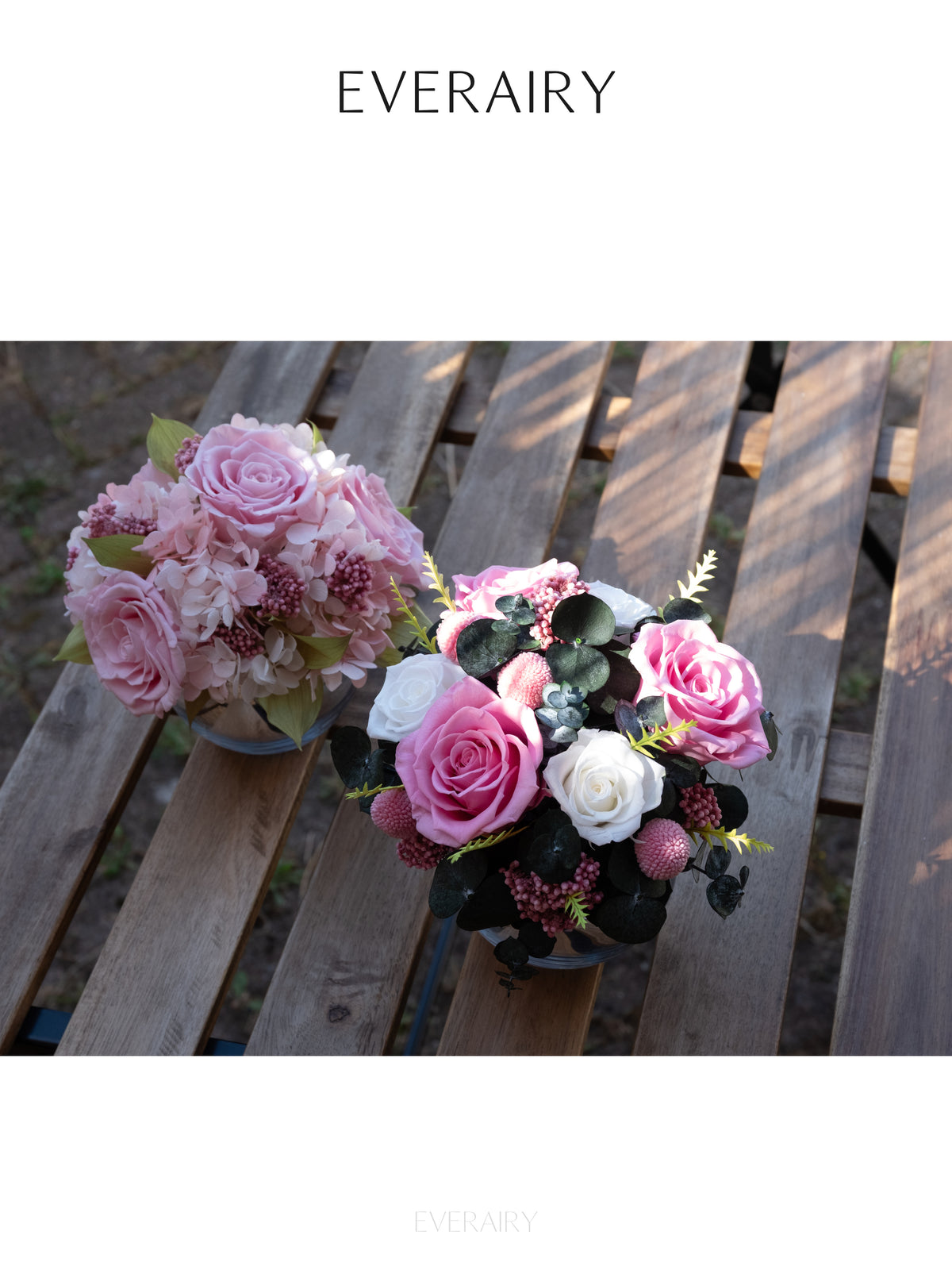 Blush Pom-Pom - Preserved Flower Arrangement
