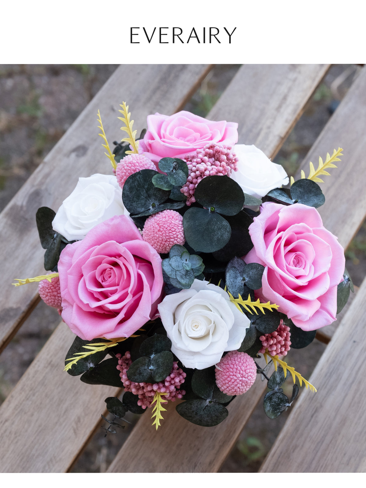 Blush Pom-Pom - Preserved Flower Arrangement