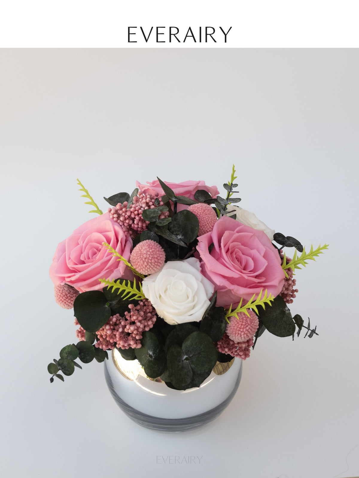 Blush Pom-Pom - Preserved Flower Arrangement