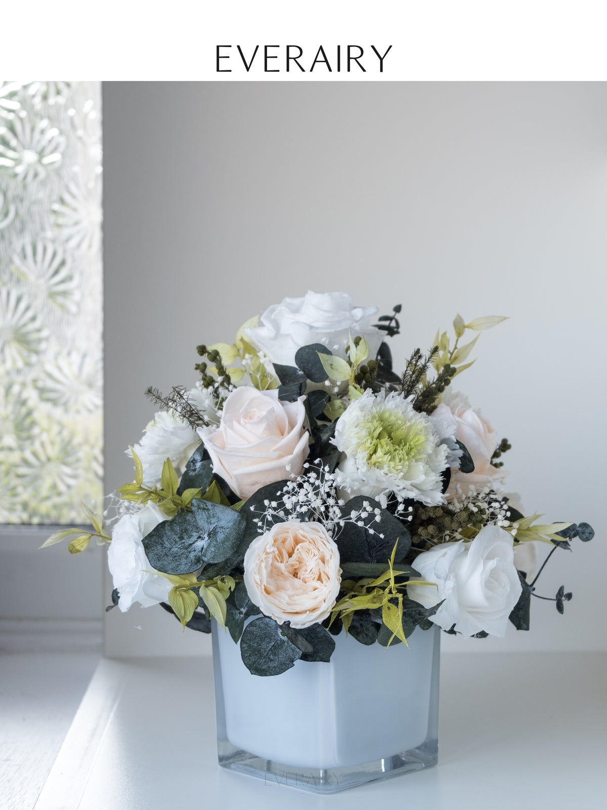 Verdant Opulence - Preserved Flower Arrangement
