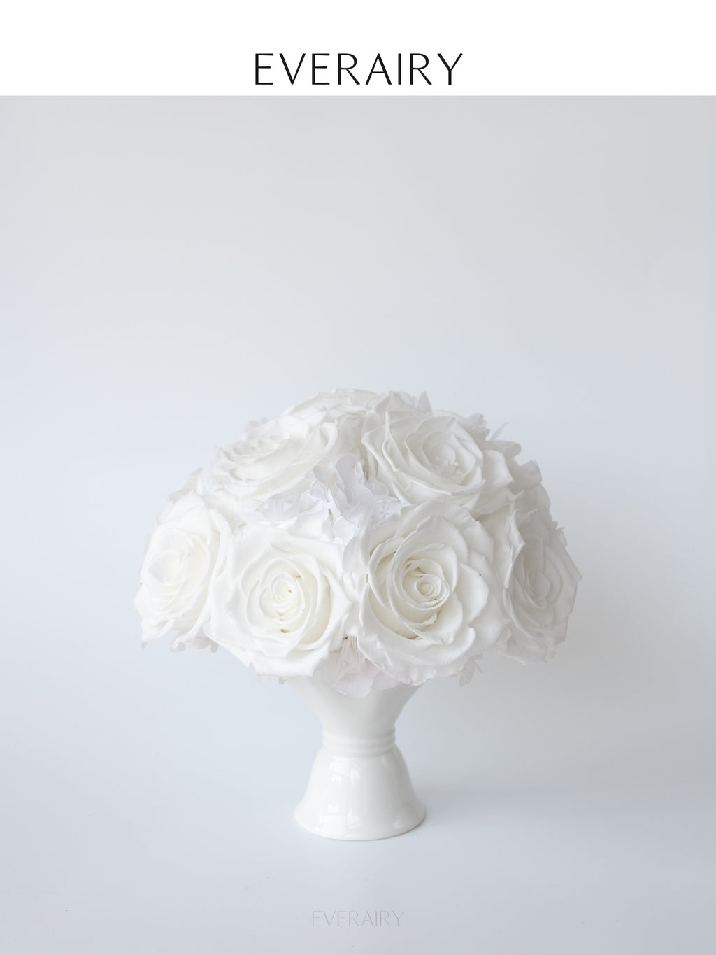 Ivory Rosefold - Preserved Flower Arrangement