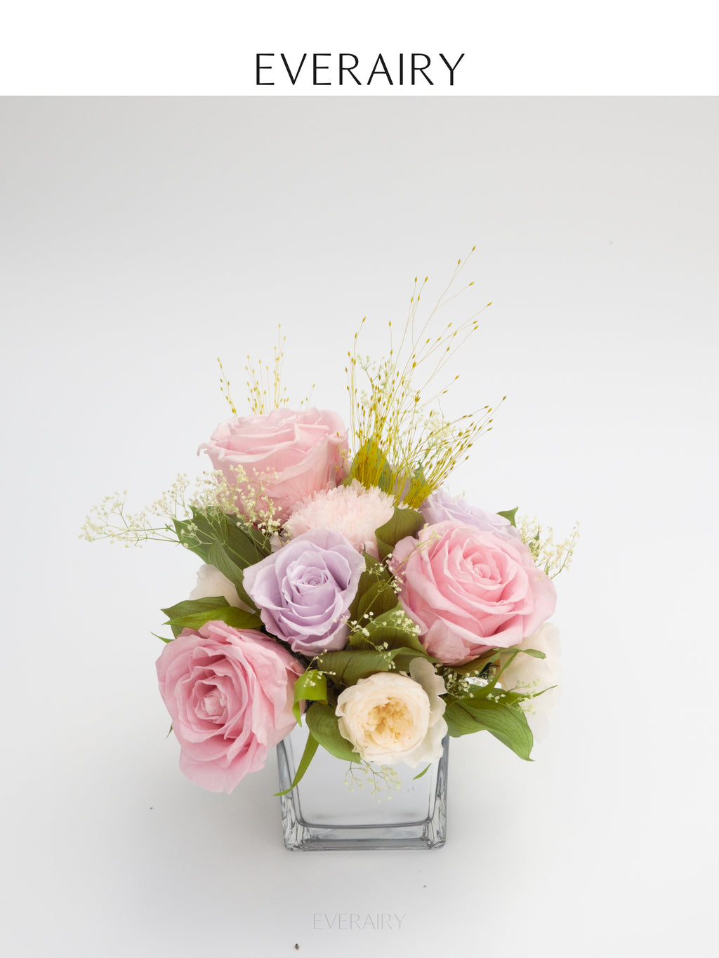 Pastel Vista - Preserved Flower Arrangement