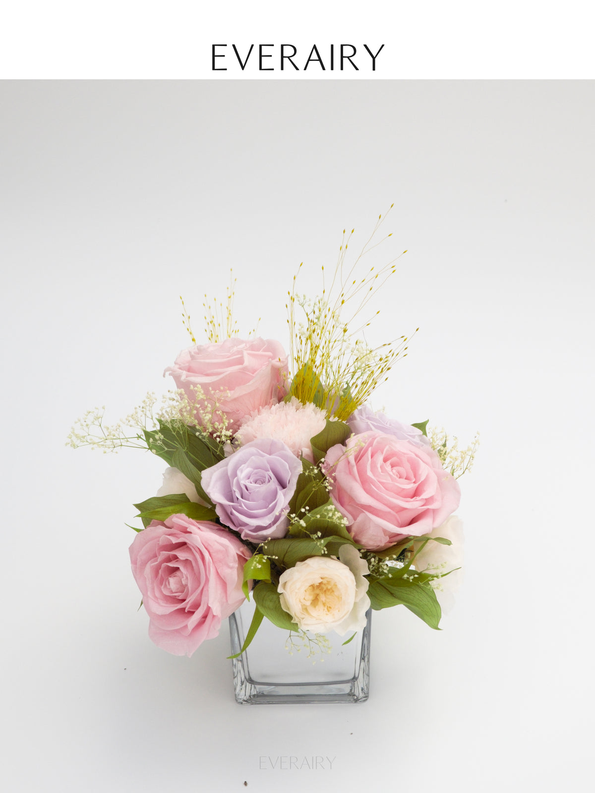 Pastel Vista - Preserved Flower Arrangement