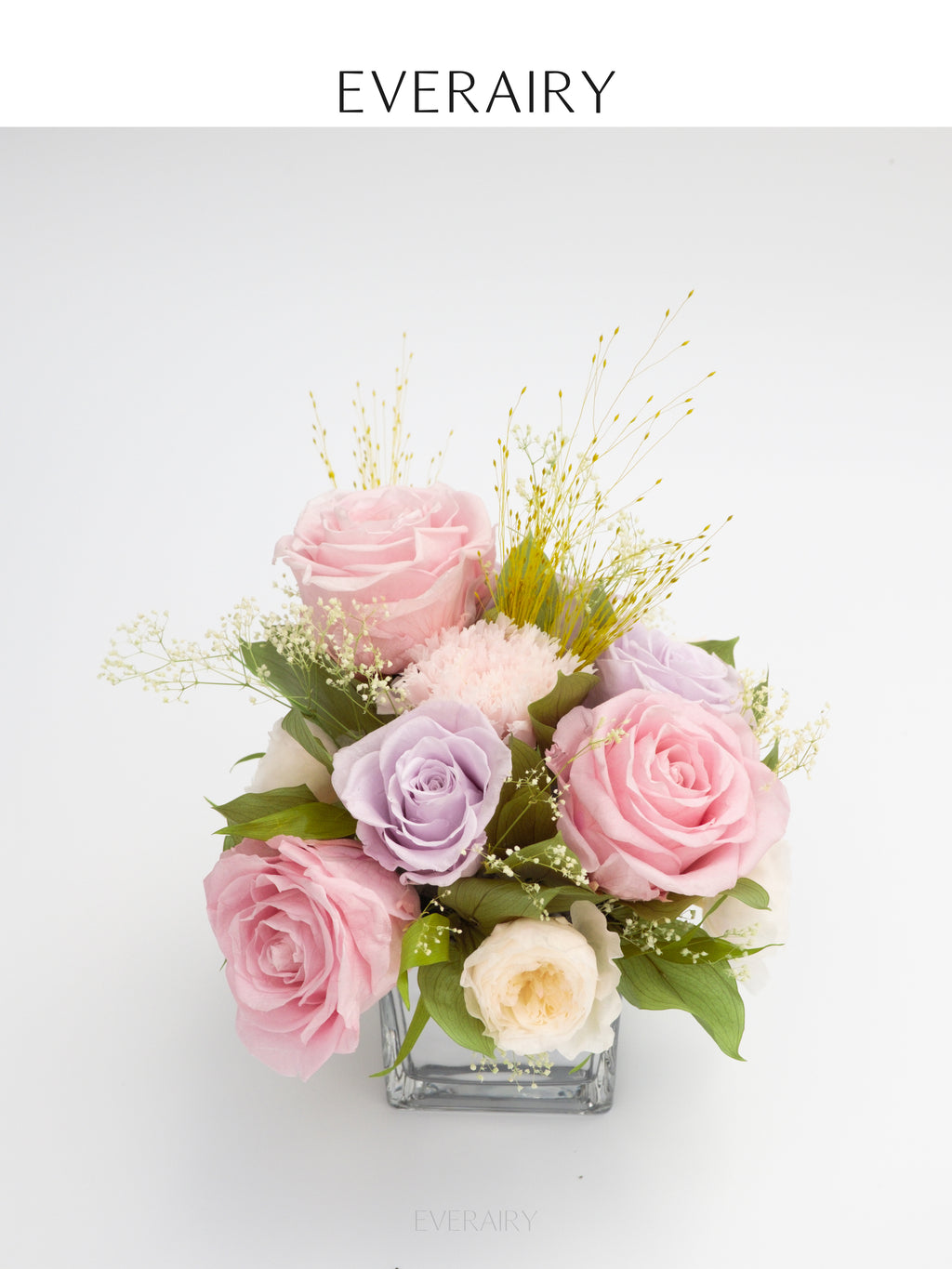Pastel Vista - Preserved Flower Arrangement