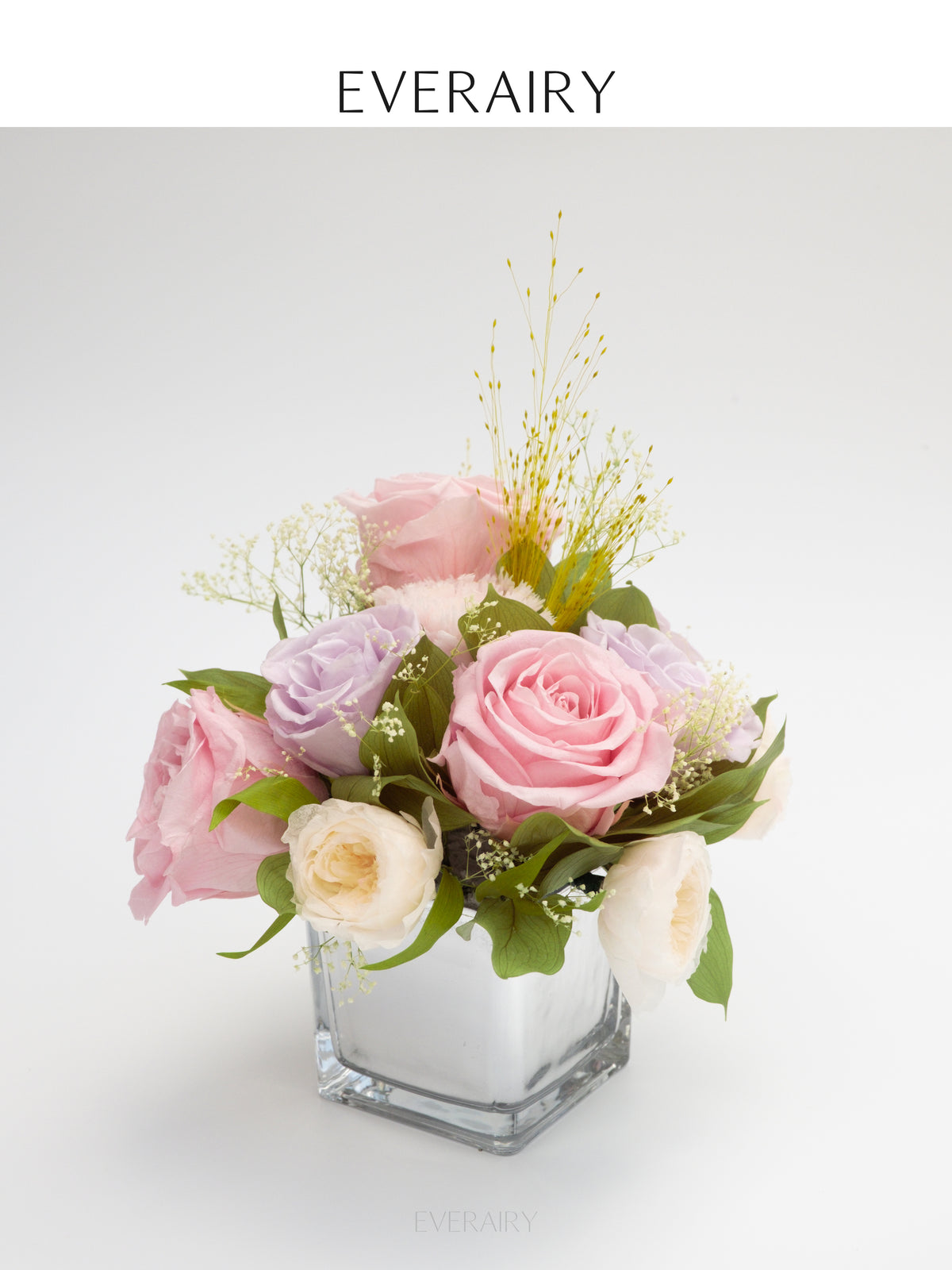 Pastel Vista - Preserved Flower Arrangement