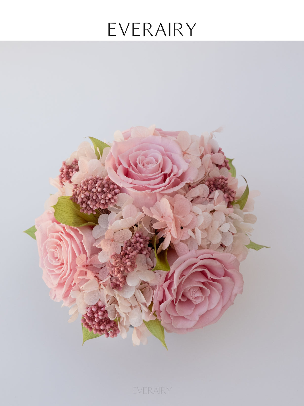 Blush Cloud Quartet - Preserved Flower Arrangement
