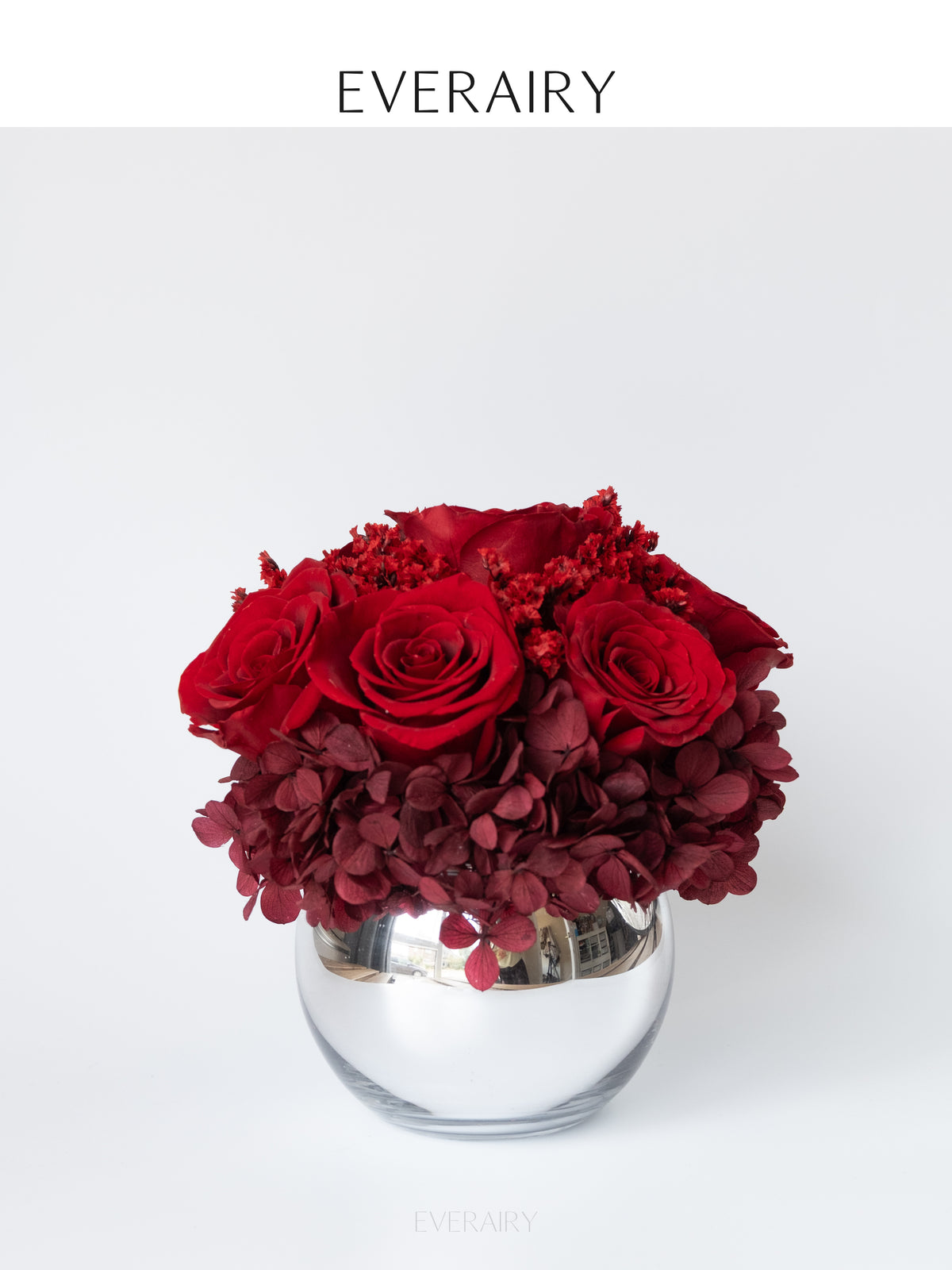 Crimson Eight - Preserved Flower Arrangement