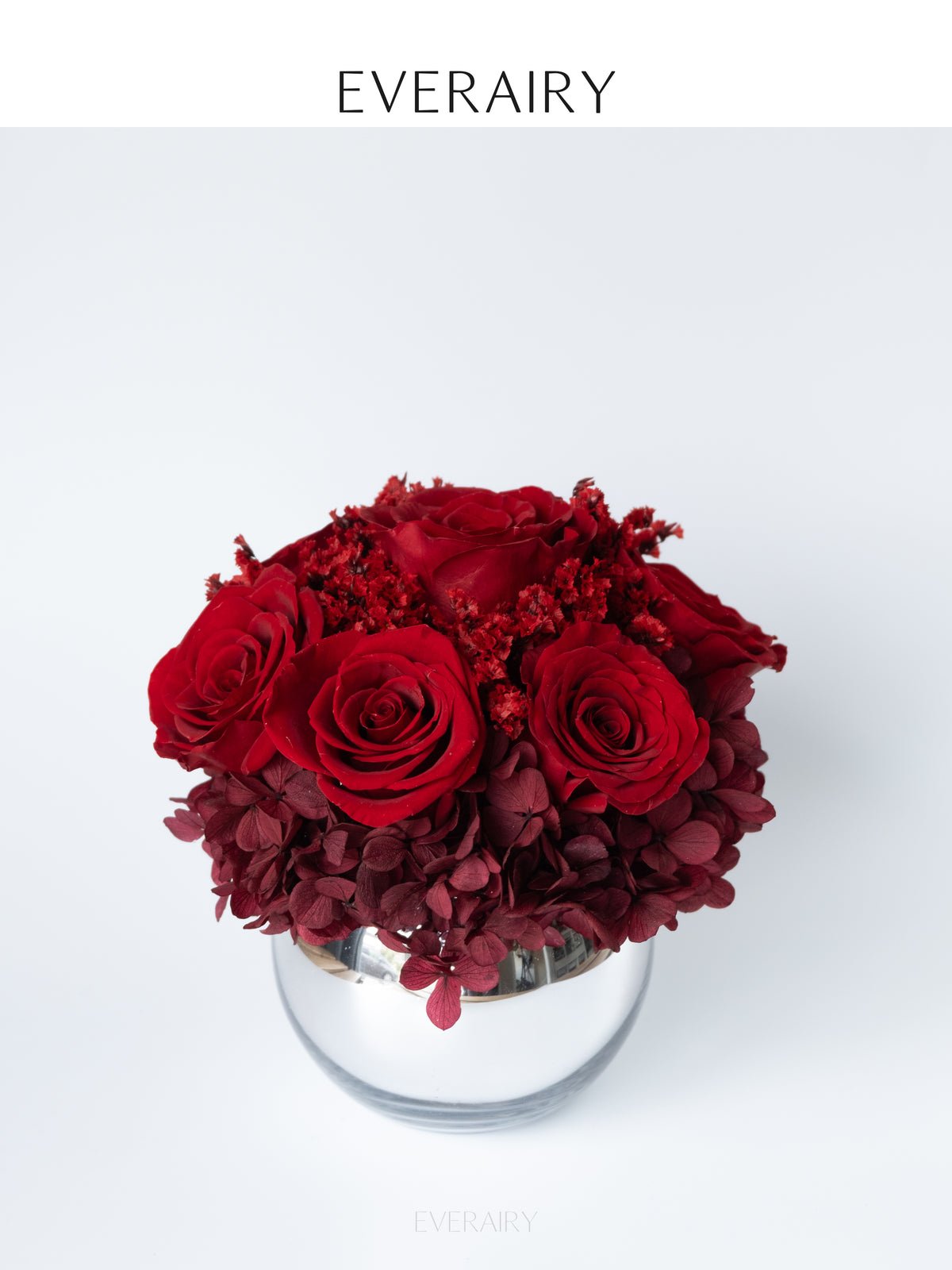 Crimson Eight - Preserved Flower Arrangement