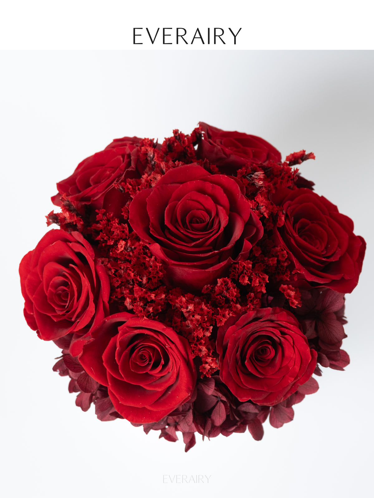 Crimson Eight - Preserved Flower Arrangement