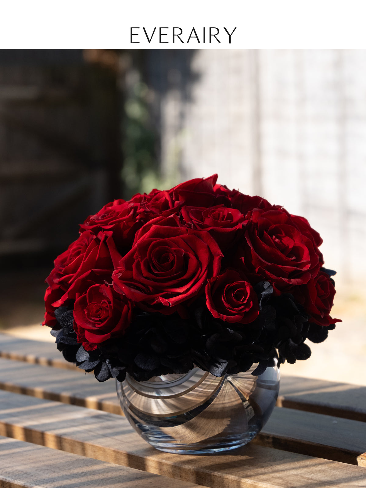 Noir Rouge - Preserved Flower Arrangement