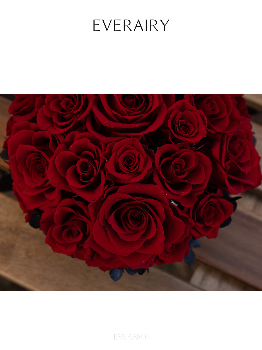 Noir Rouge - Preserved Flower Arrangement