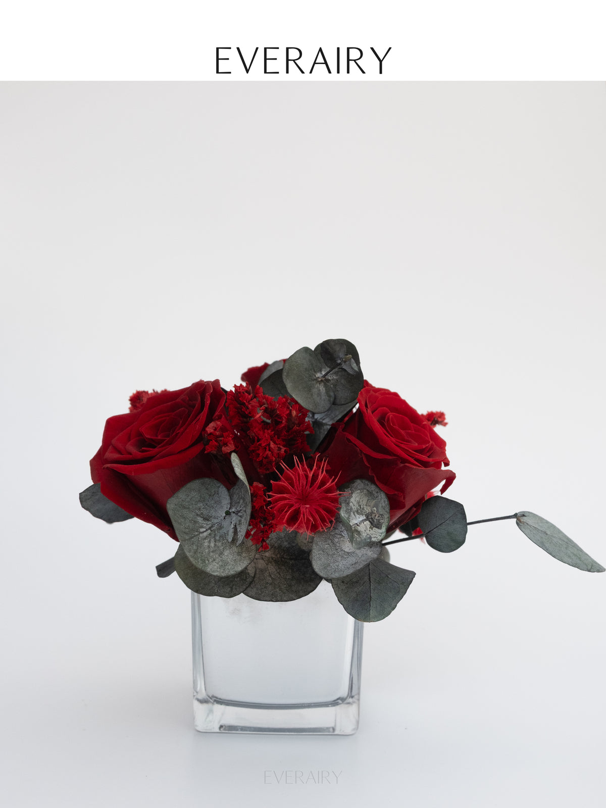 Ruby Note - Preserved Flower Arrangement
