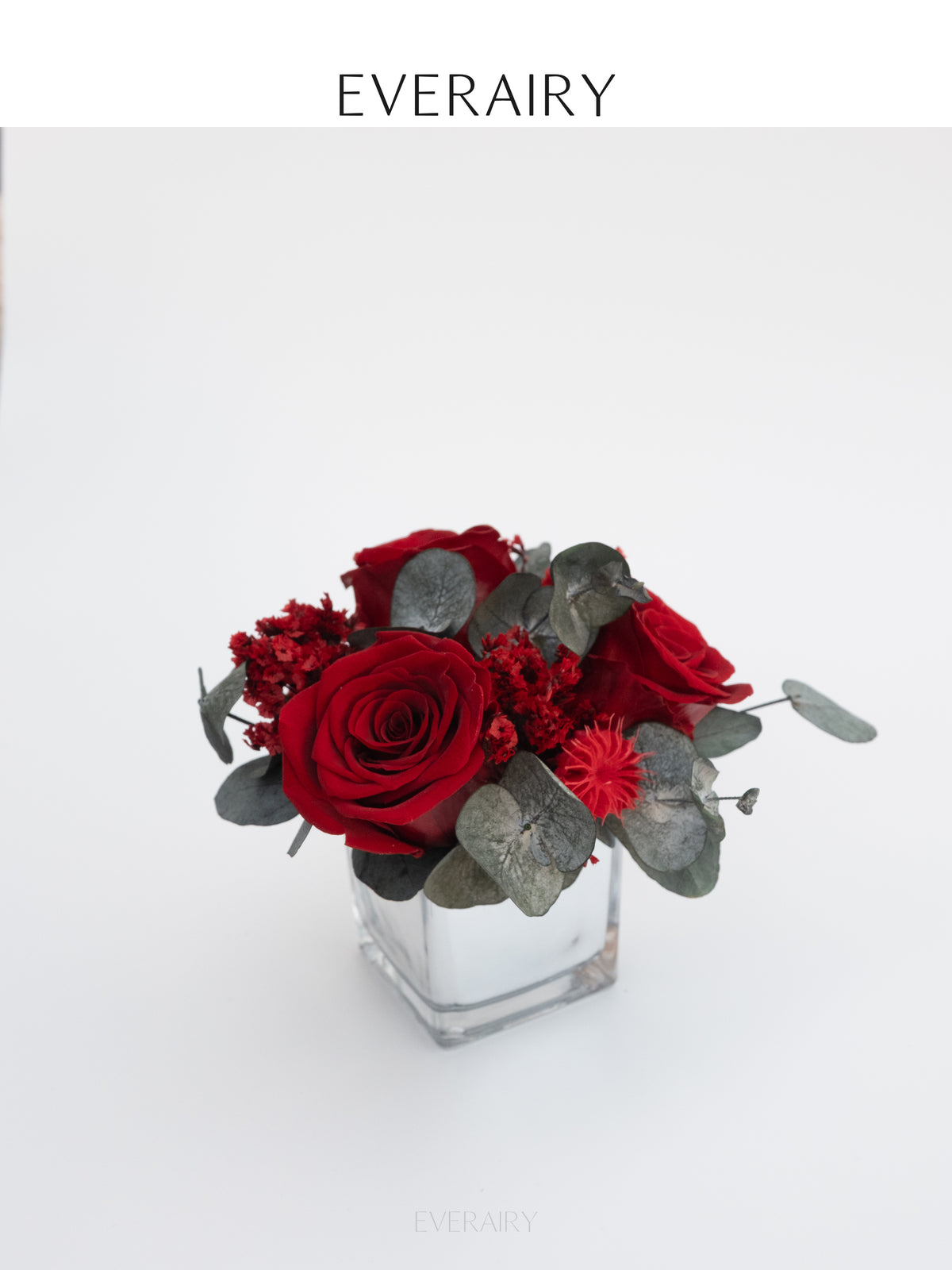 Ruby Note - Preserved Flower Arrangement