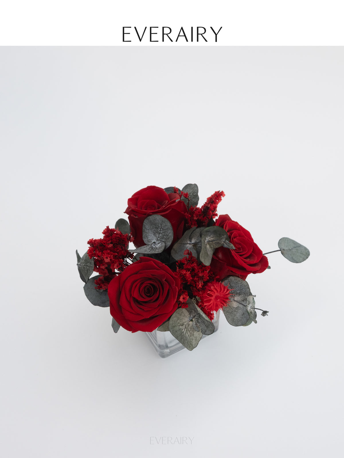 Ruby Note - Preserved Flower Arrangement