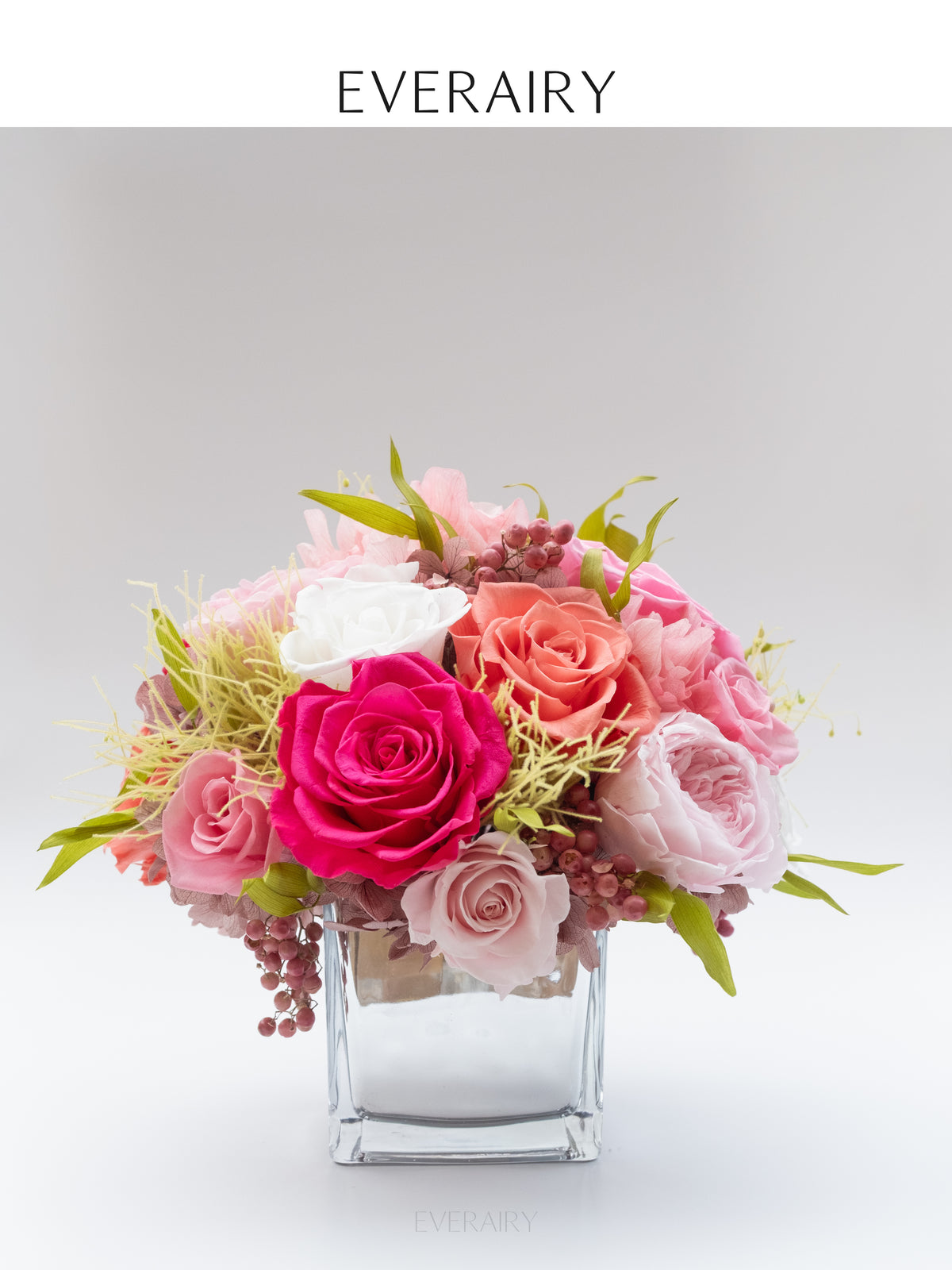 Rosewood Garden - Preserved Flower Arrangement