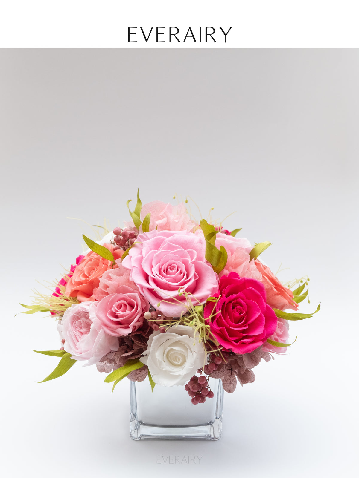 Rosewood Garden - Preserved Flower Arrangement