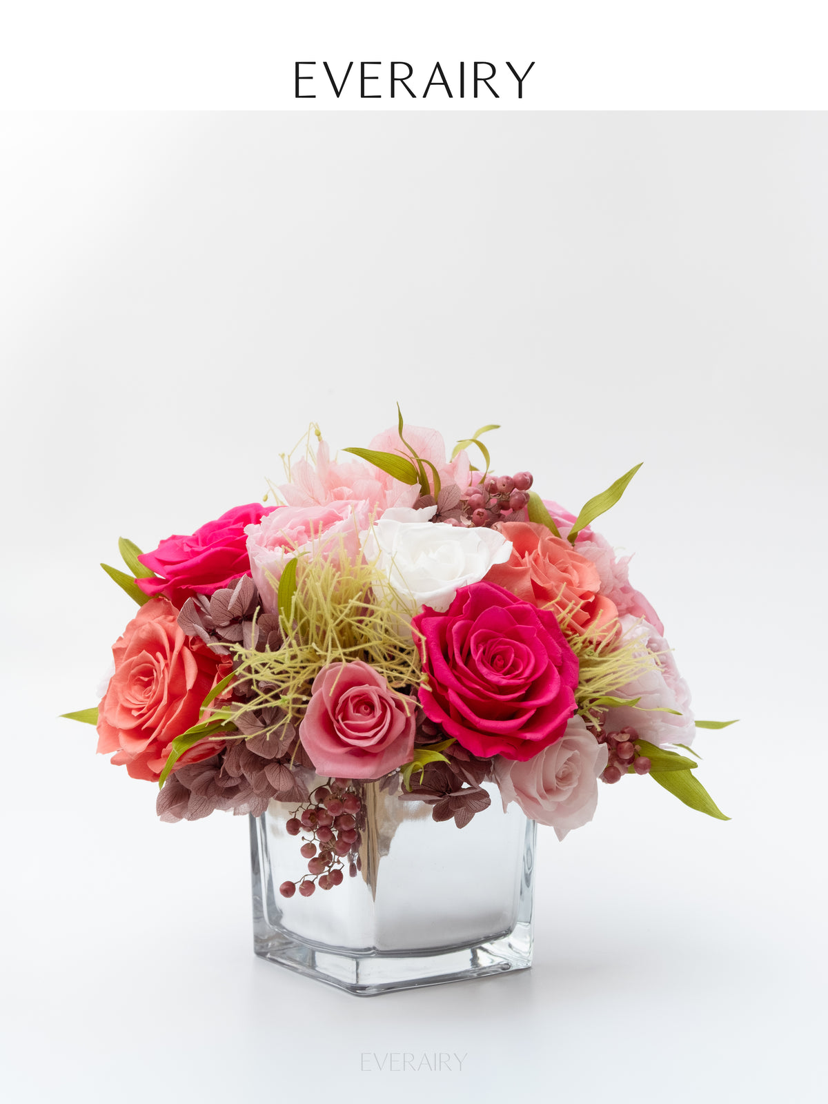 Rosewood Garden - Preserved Flower Arrangement