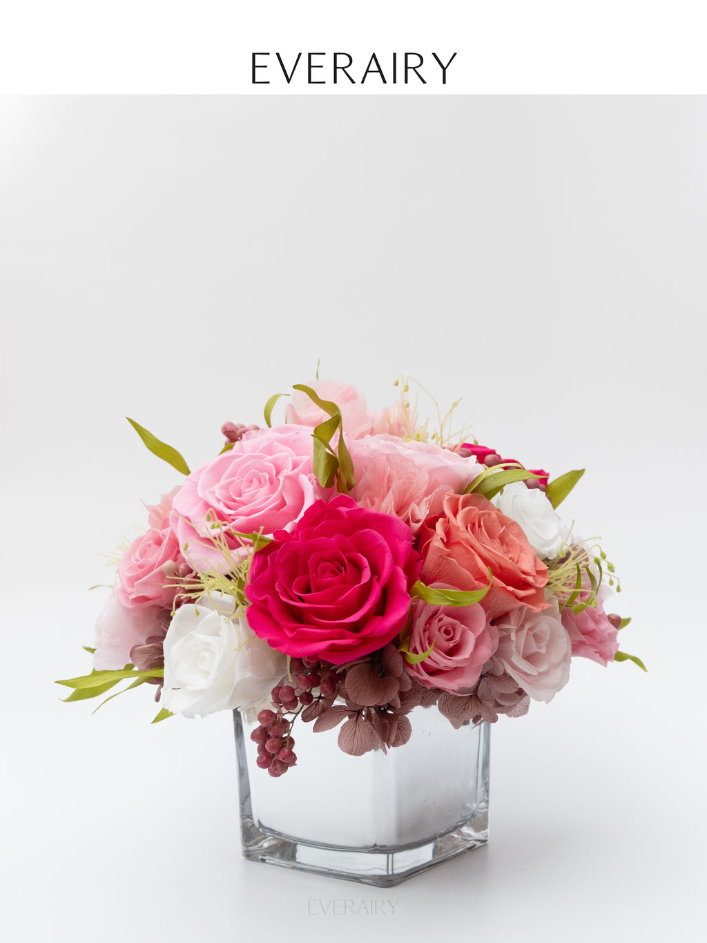 Rosewood Garden - Preserved Flower Arrangement