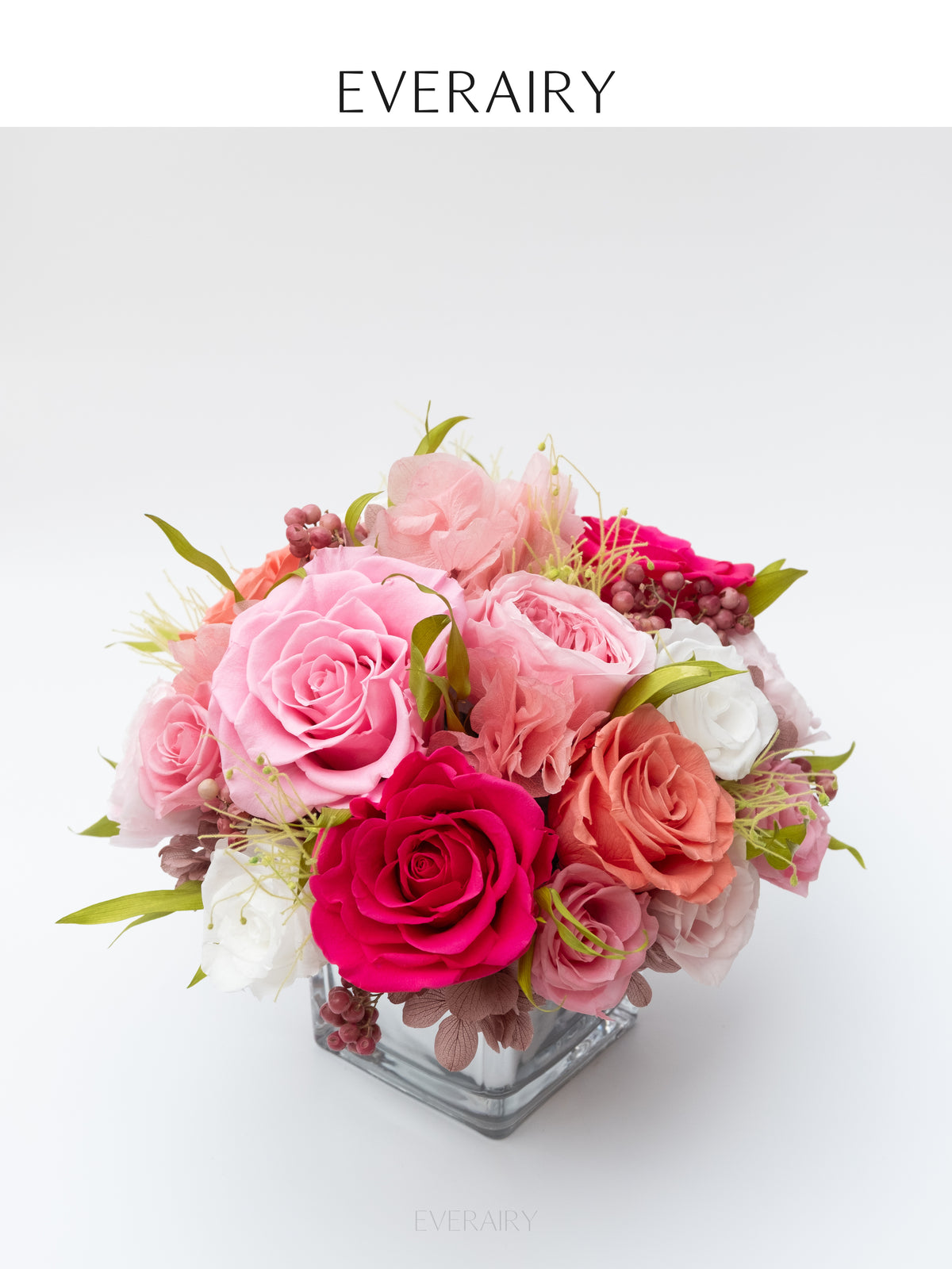 Rosewood Garden - Preserved Flower Arrangement