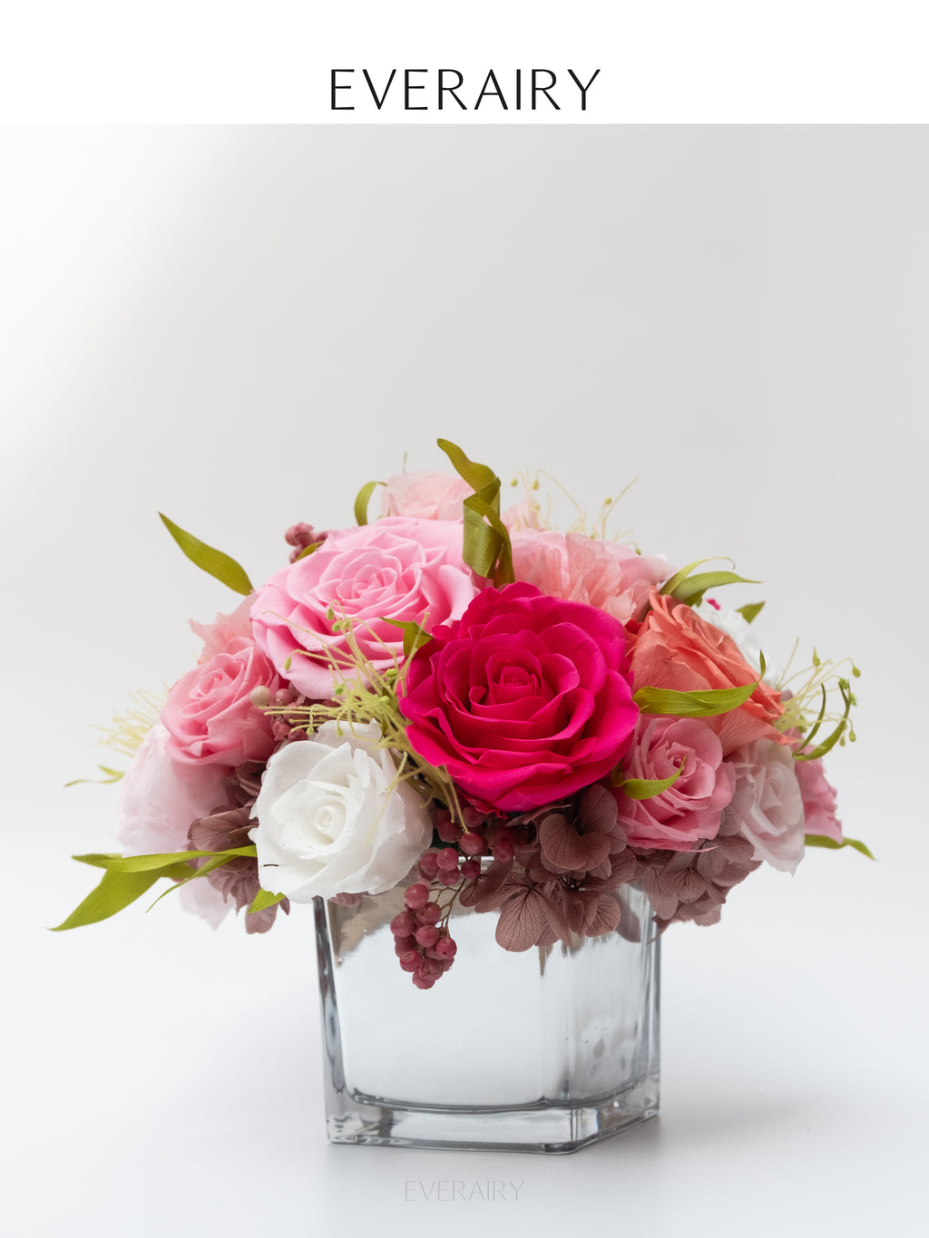 Rosewood Garden - Preserved Flower Arrangement